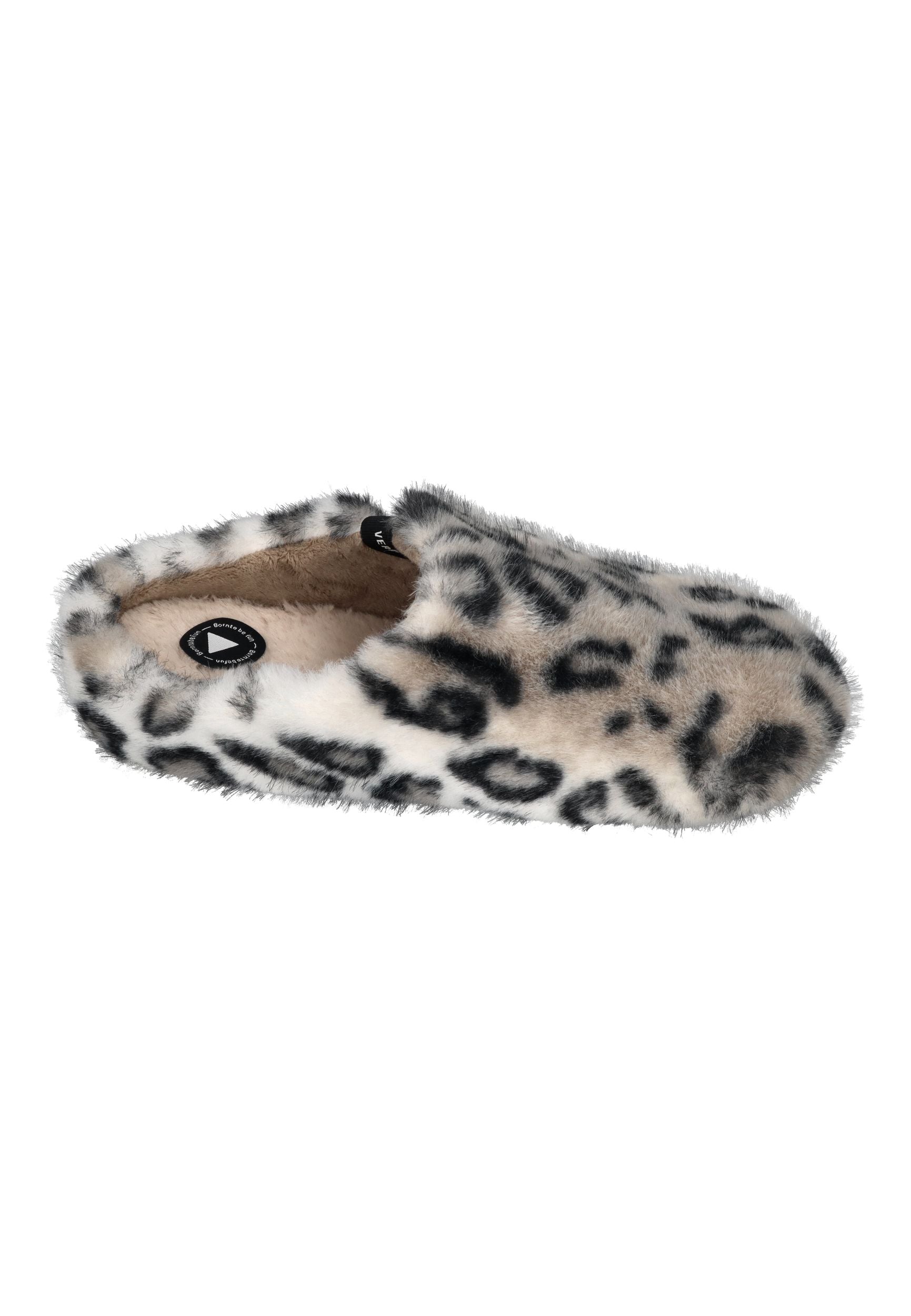 VERBENAS Damenschuhe Hausschuhe - YORK FUR LEO piedra