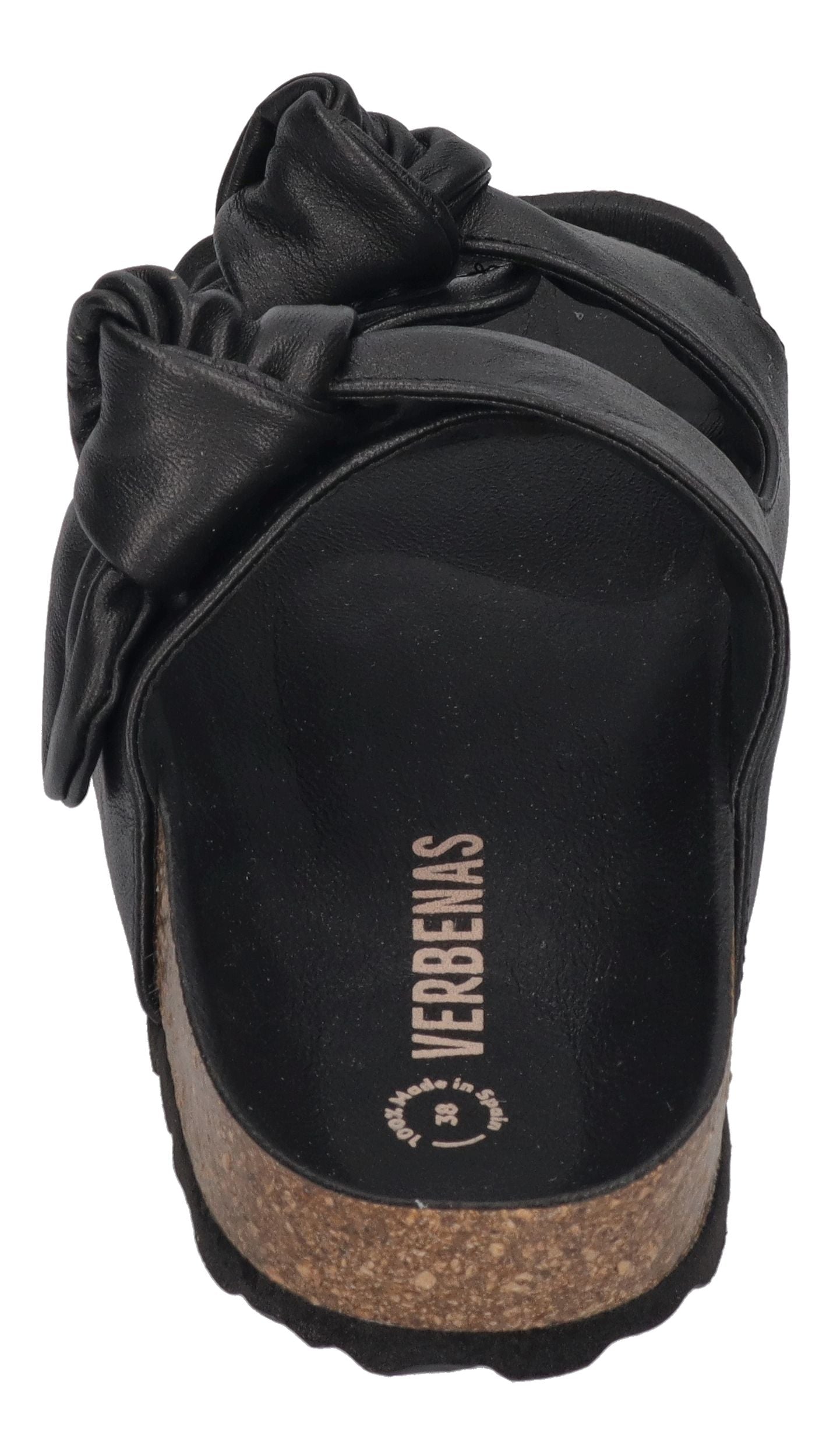 VERBENAS Damenschuhe Pantoletten RAIN ecobrush negro