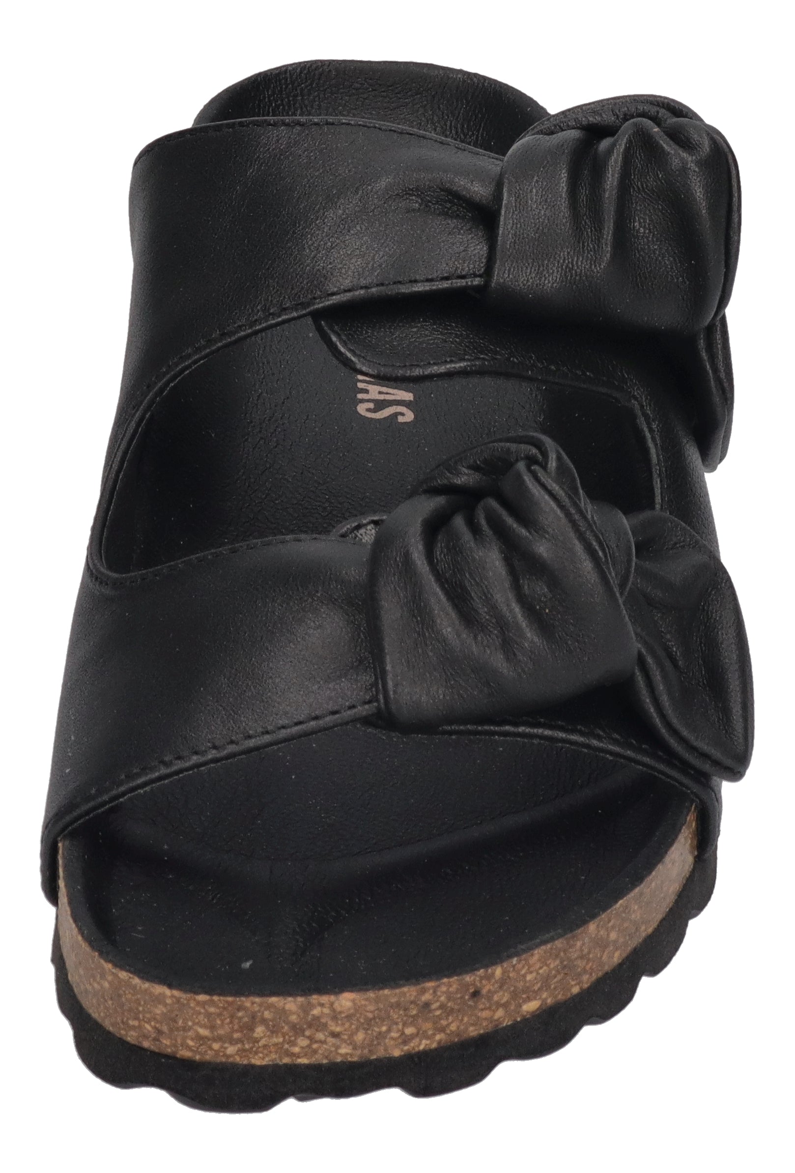 VERBENAS Damenschuhe Pantoletten RAIN ecobrush negro