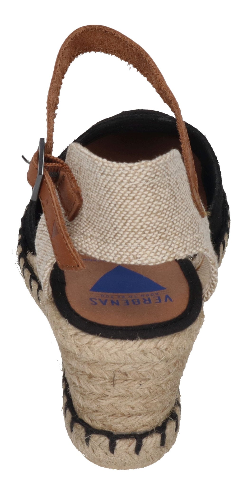 VERBENAS Damenschuhe Sandalette MALENA serraje - negro
