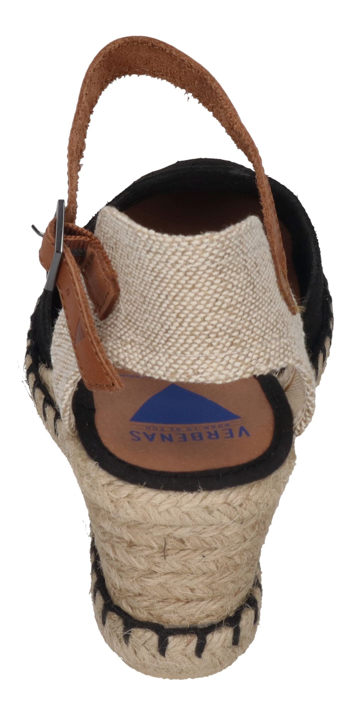 VERBENAS Damenschuhe Sandalette MALENA serraje - negro