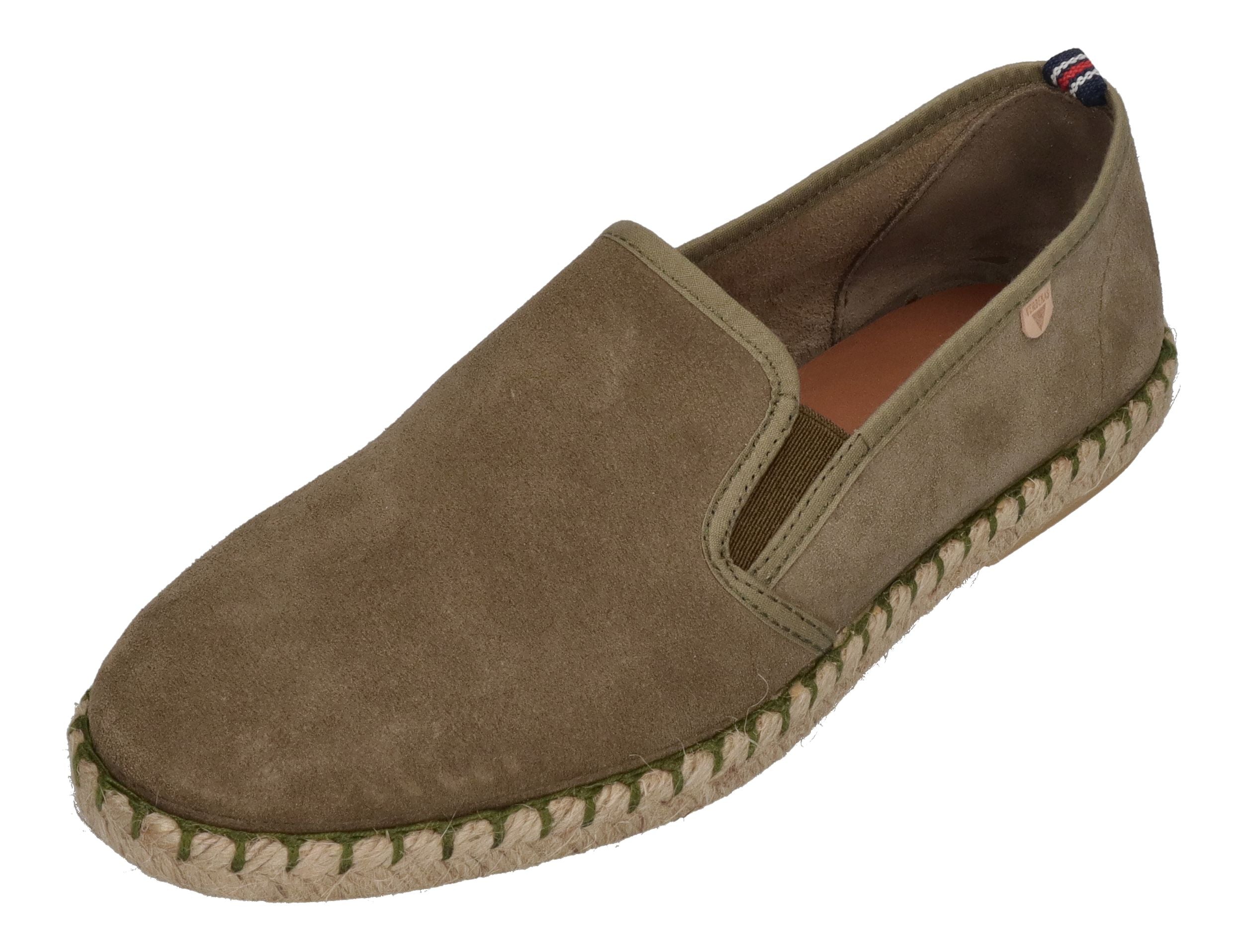 VERBENAS Herrenschuhe Espadrilles TOM serraje kaki