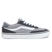 VANS in Übergrößen - BROOKLYN LS Suede/Canvas - tonal aspahlt