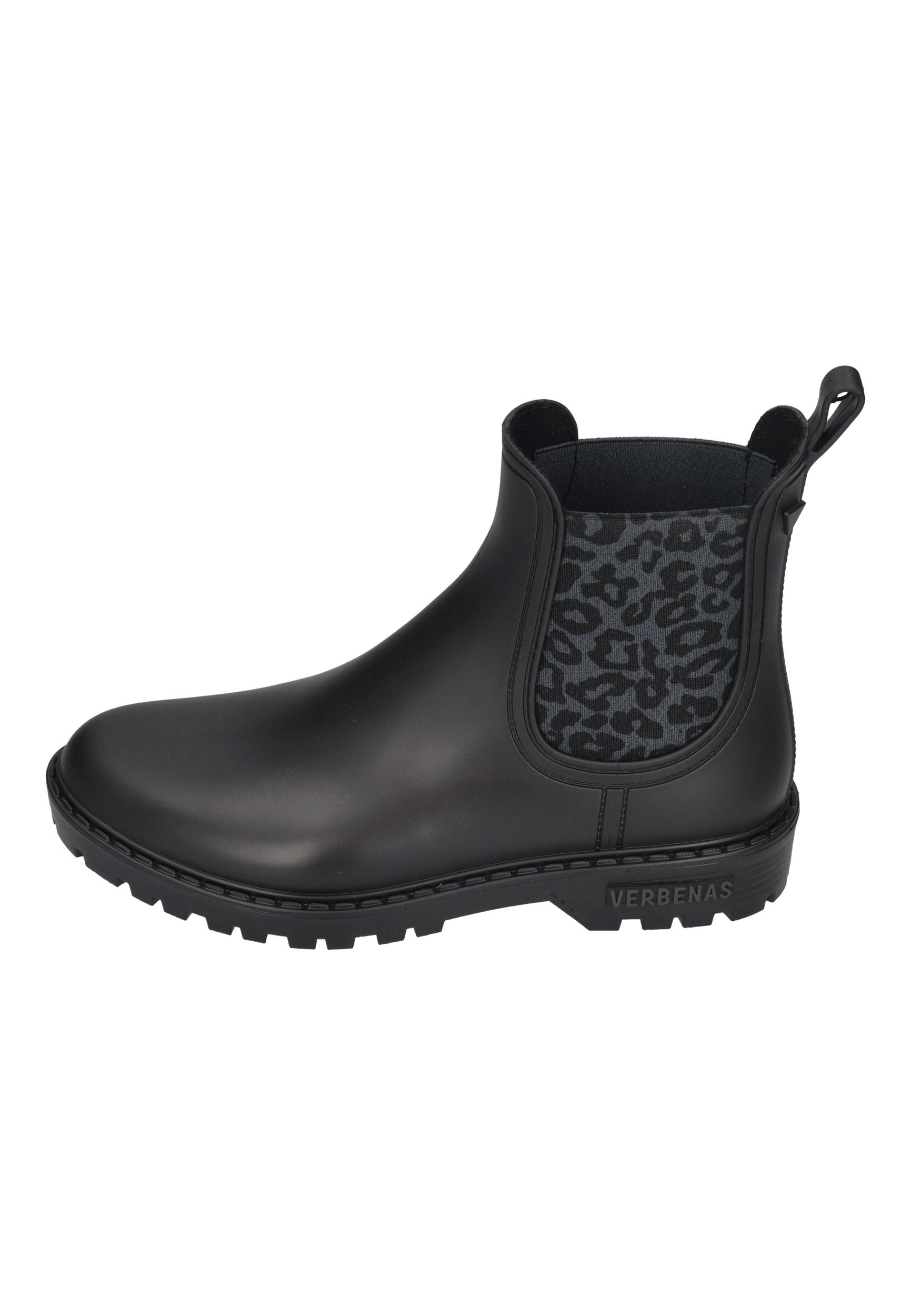 VERBENAS Damen Gummistiefel GAUDI MATE ANIMAL negro leo negro