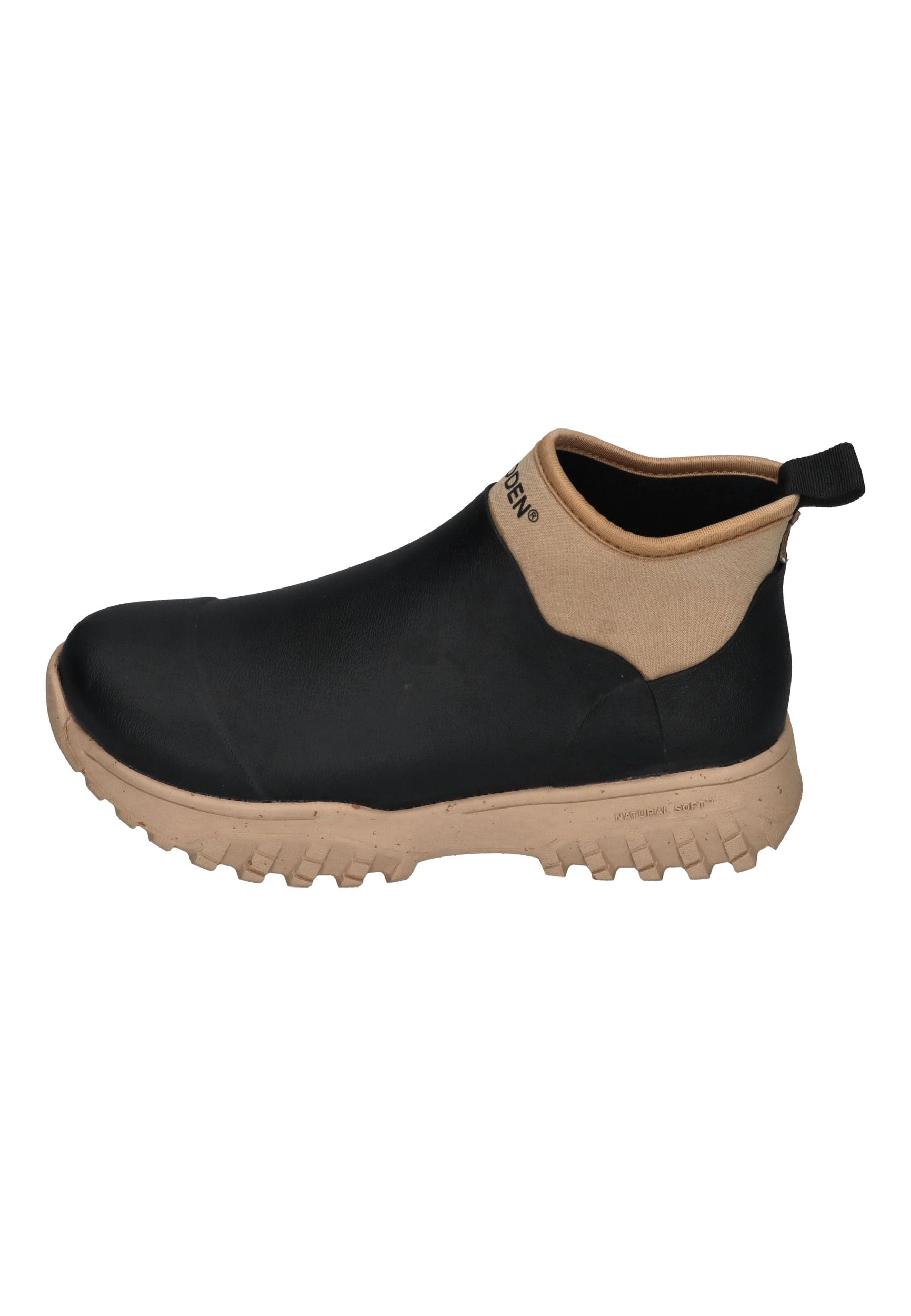 WODEN Damen Gummistiefel IRENE WATERPROOF black coffee cream