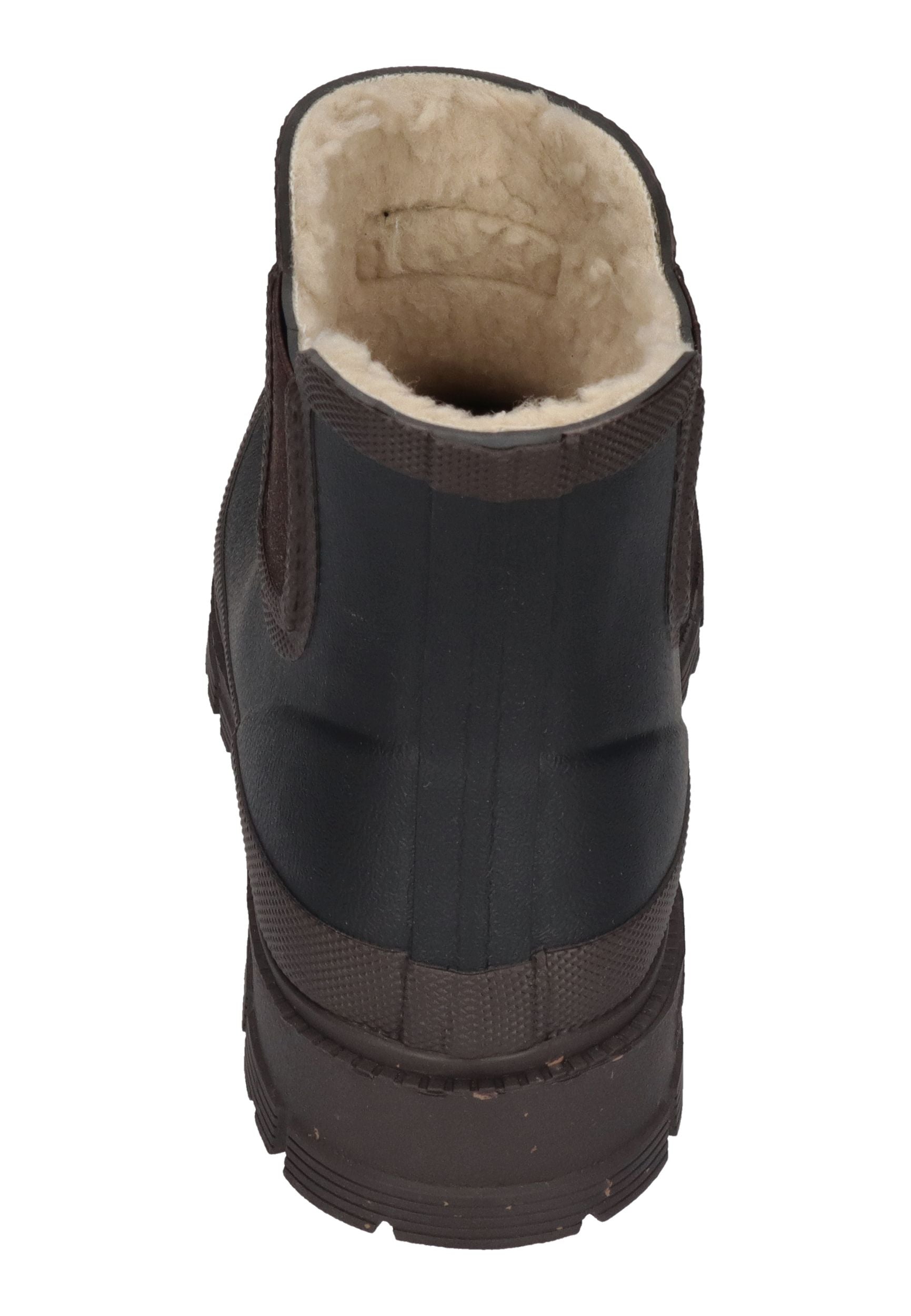 WODEN Damen Gummistiefel LIV WARM WATERPROOF black chocolate