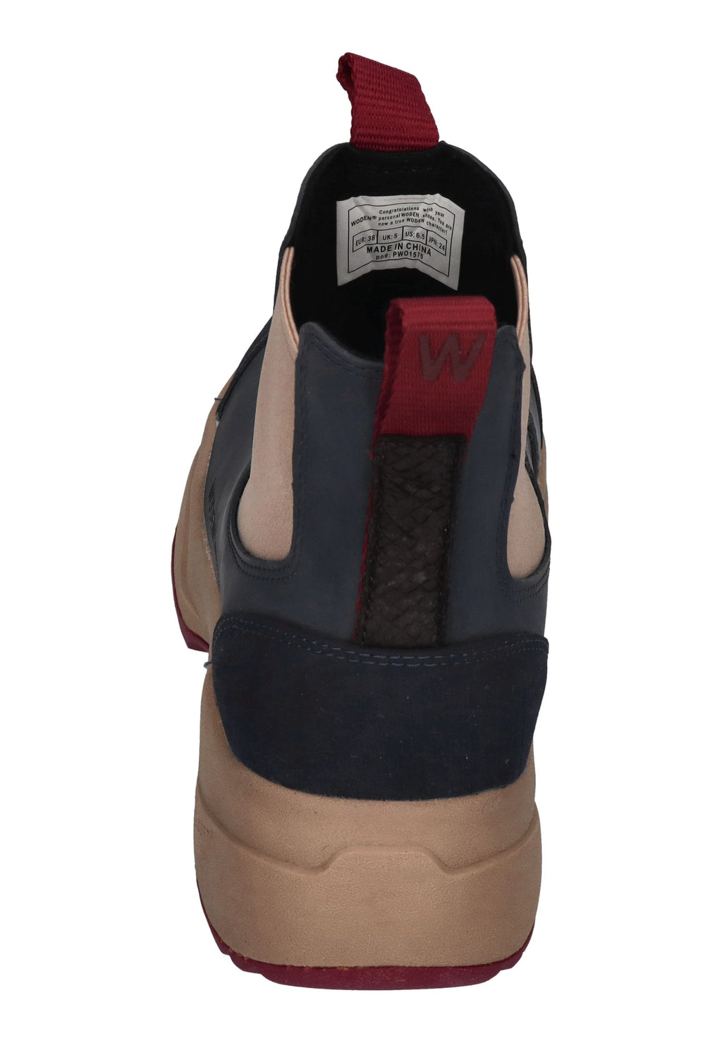 WODEN Damen Gummistiefel SIRI WATERPROOF dark navy taupe