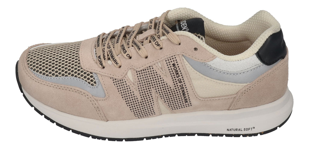 WODEN Damen Sneakers RIGMOR OPEN MESH WL702 coffee cream