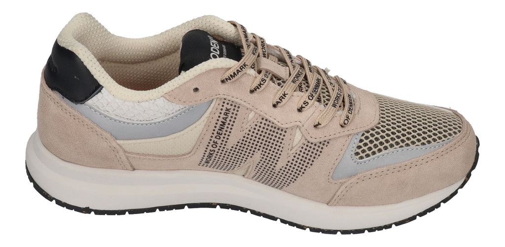 WODEN Damen Sneakers RIGMOR OPEN MESH WL702 coffee cream
