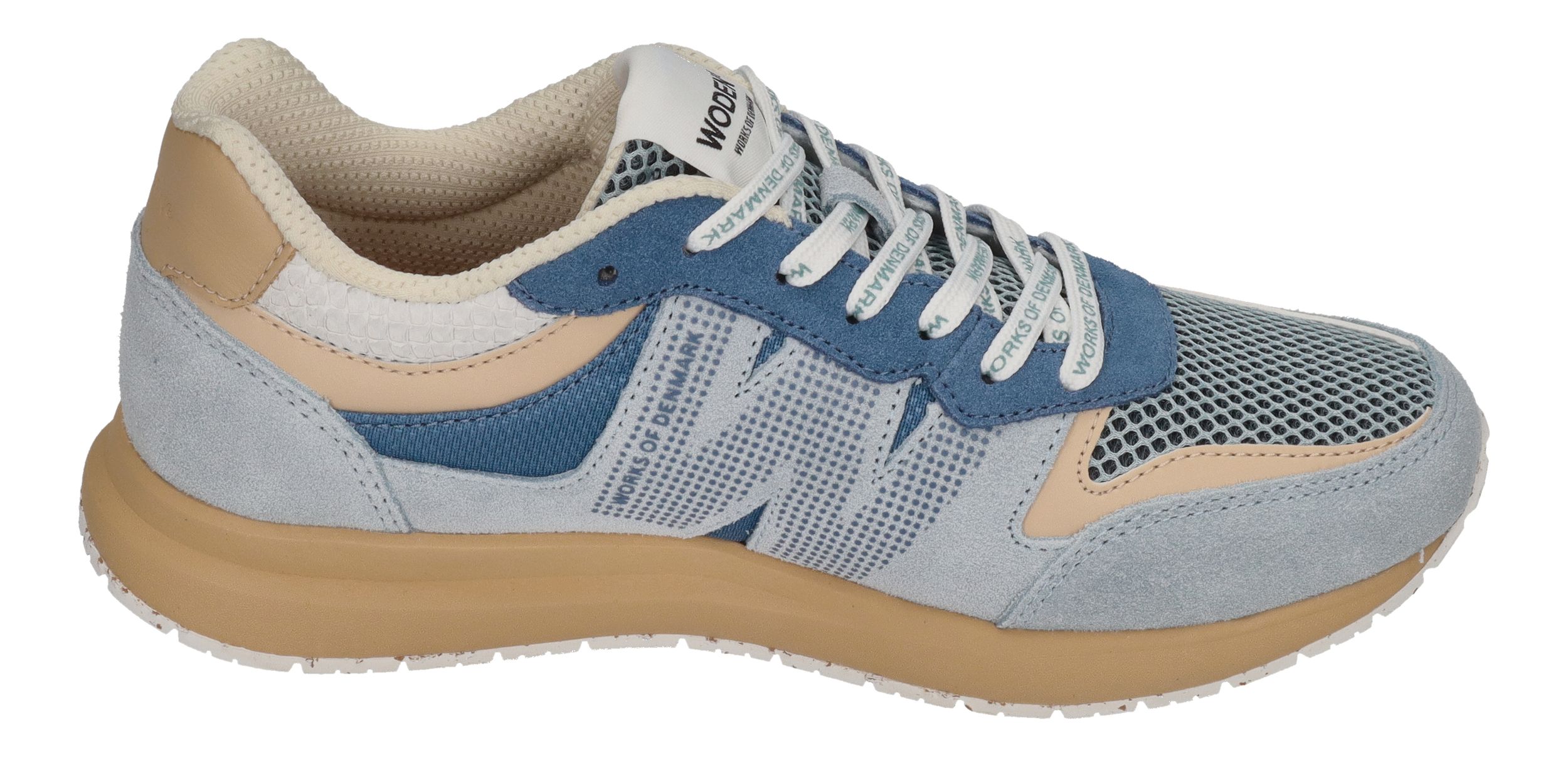 WODEN Damen Sneakers RIGMOR OPEN MESH WL702 - ice blue