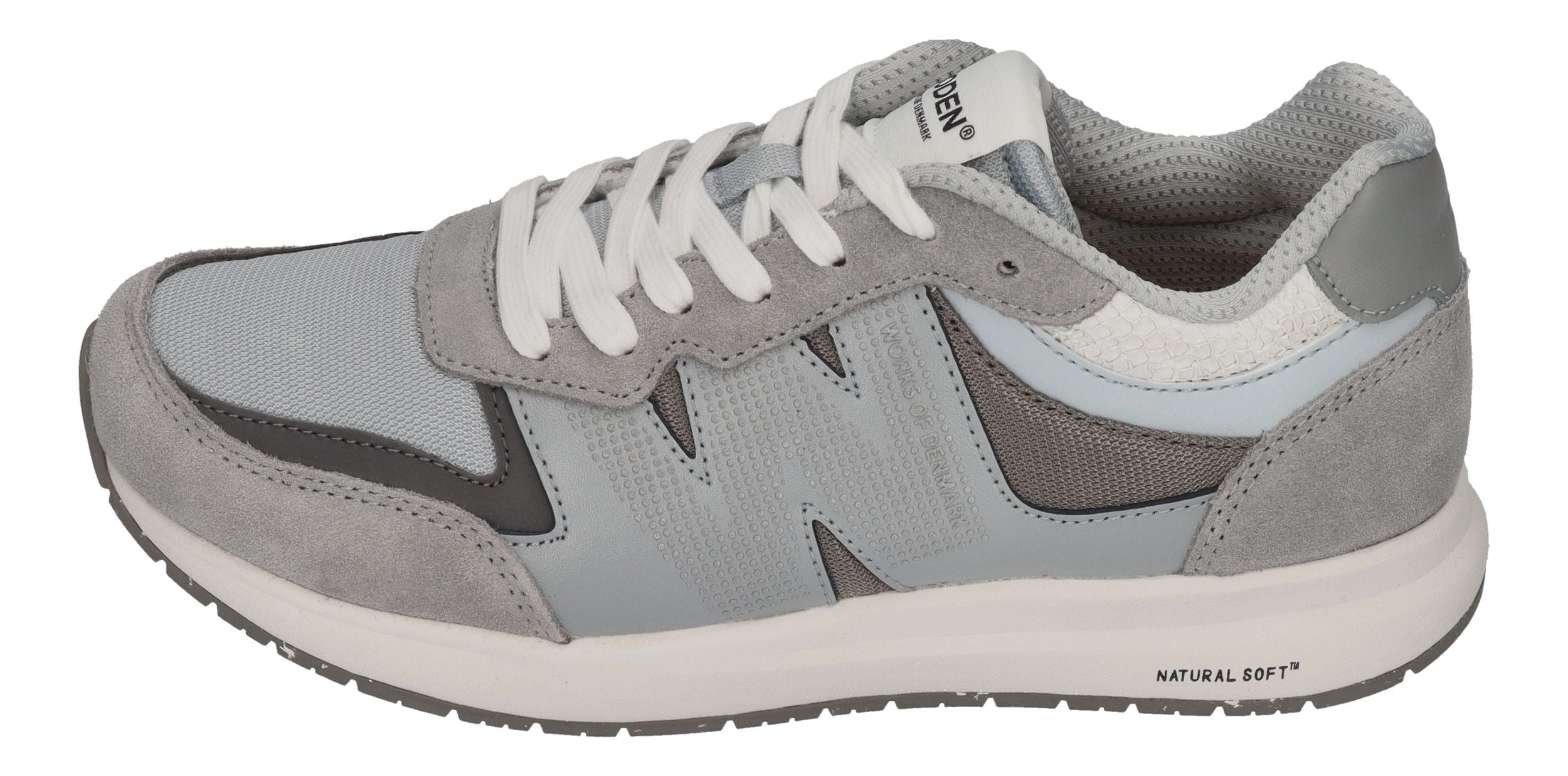 WODEN Damen Sneakers RIGMOR REFLECTIVE WL744 grey