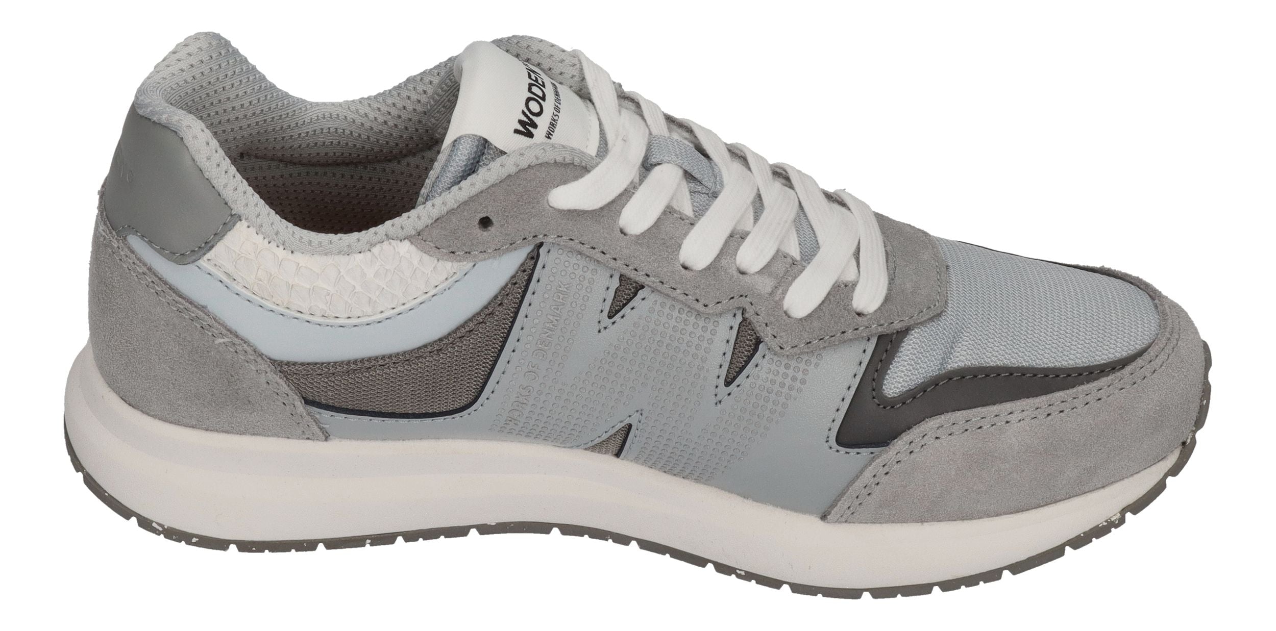WODEN Damen Sneakers RIGMOR REFLECTIVE WL744 grey
