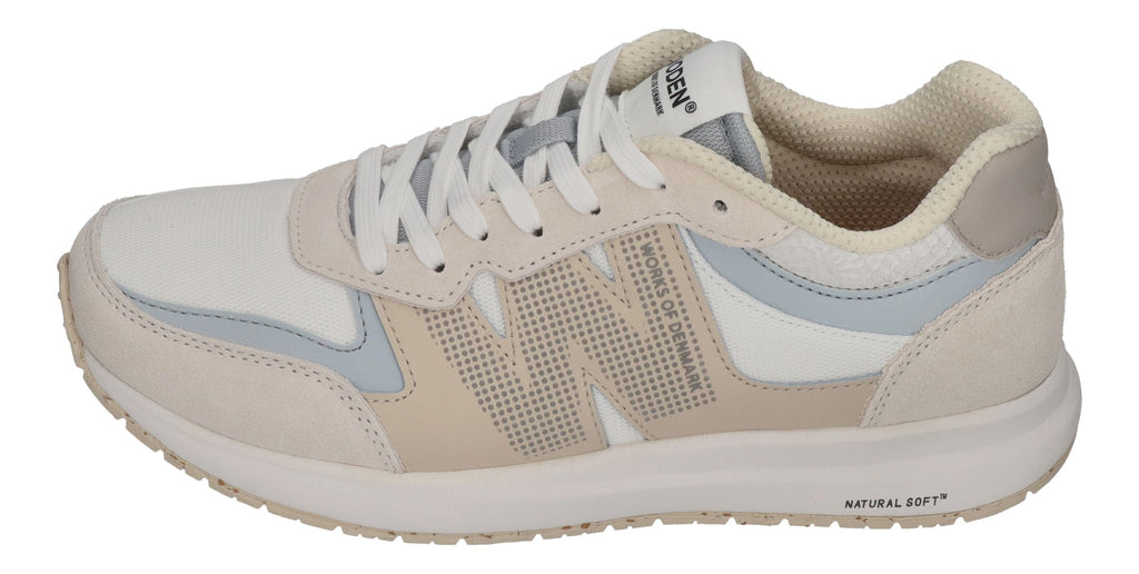 WODEN Damen Sneakers RIGMOR REFLECTIVE WL744 ivory