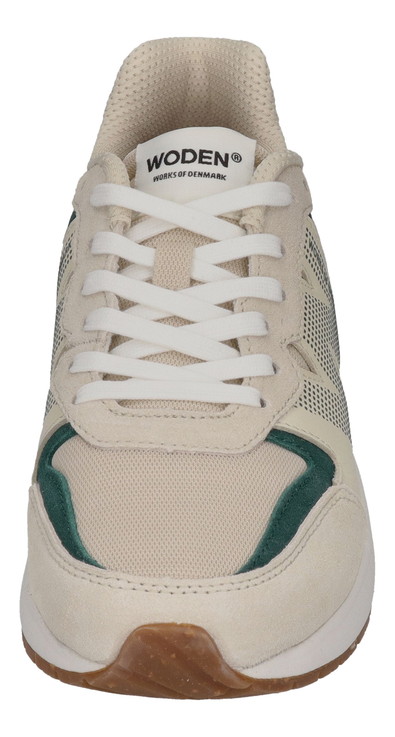 WODEN Damen Sneakers RIGMOR WL593 - blanc de blanc deep forrest