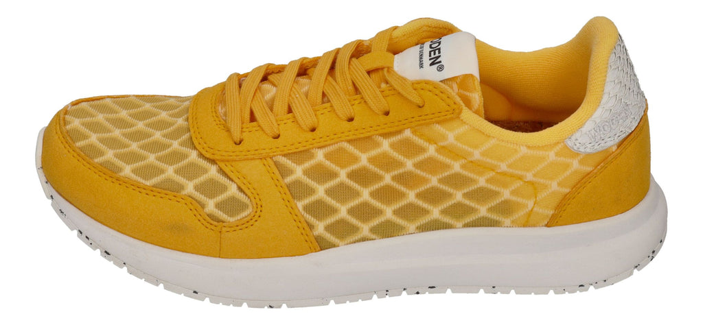 WODEN Damen Sneakers YDUN OPEN MESH WL016 banana