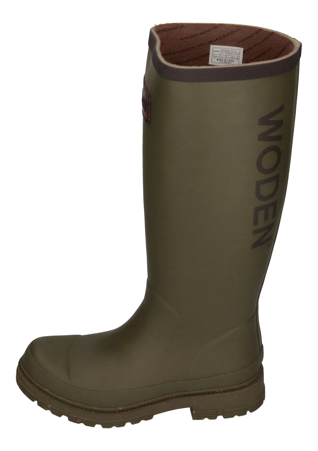 WODEN Damenschuhe Gummistiefel LE WATERPROOF dark olive