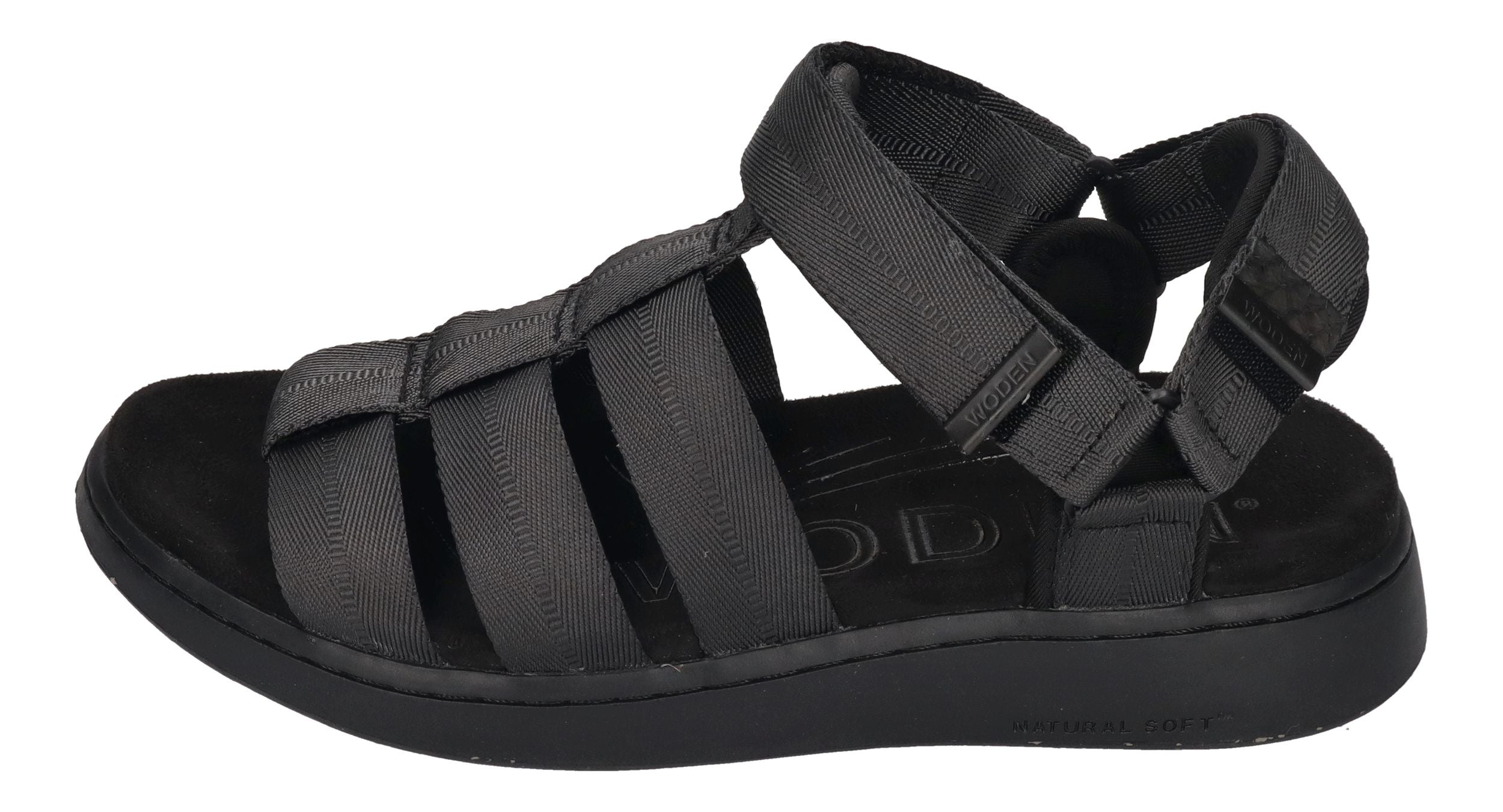 WODEN Damenschuhe Sandalen - LINE FISHERMAN WL954 black