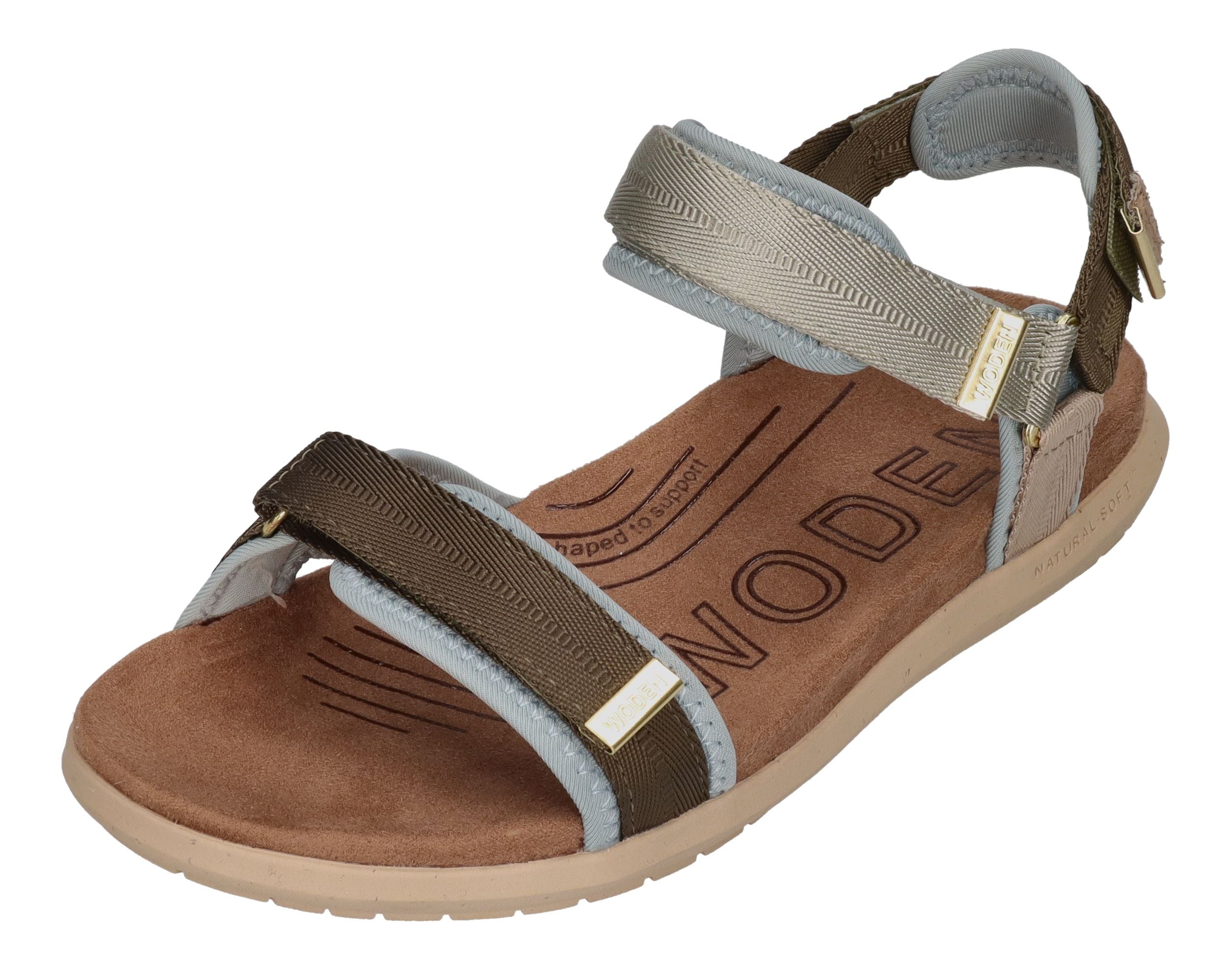 WODEN Damenschuhe Sandalen - LINE LITE WL587 - stone multi