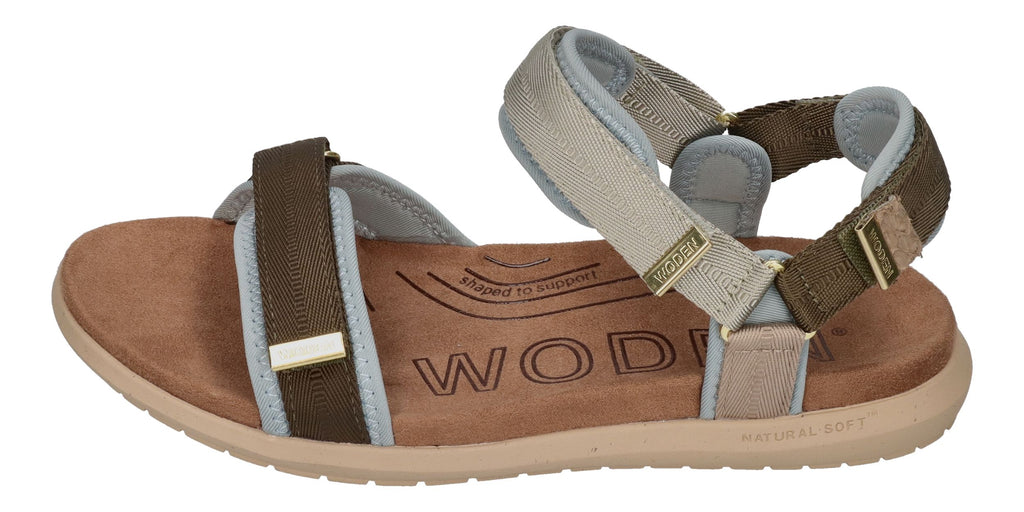 WODEN Damenschuhe Sandalen - LINE LITE WL587 - stone multi