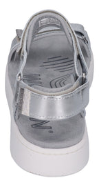 WODEN Damenschuhe Sandalen - LINE METALLIC WL714 - silver