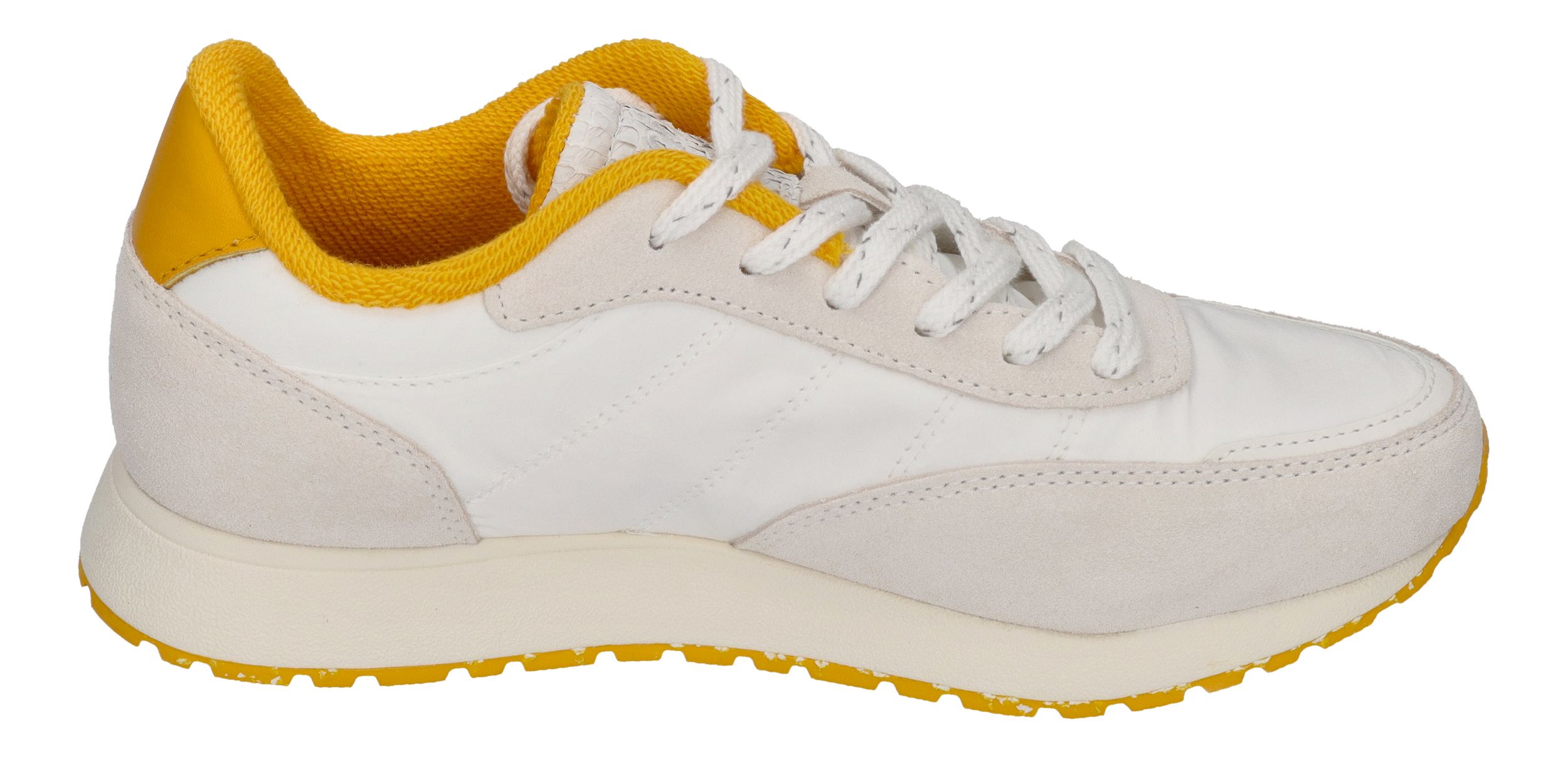 WODEN Damensneakers NELLIE VINTAGE WL981 Blanc Old Gold
