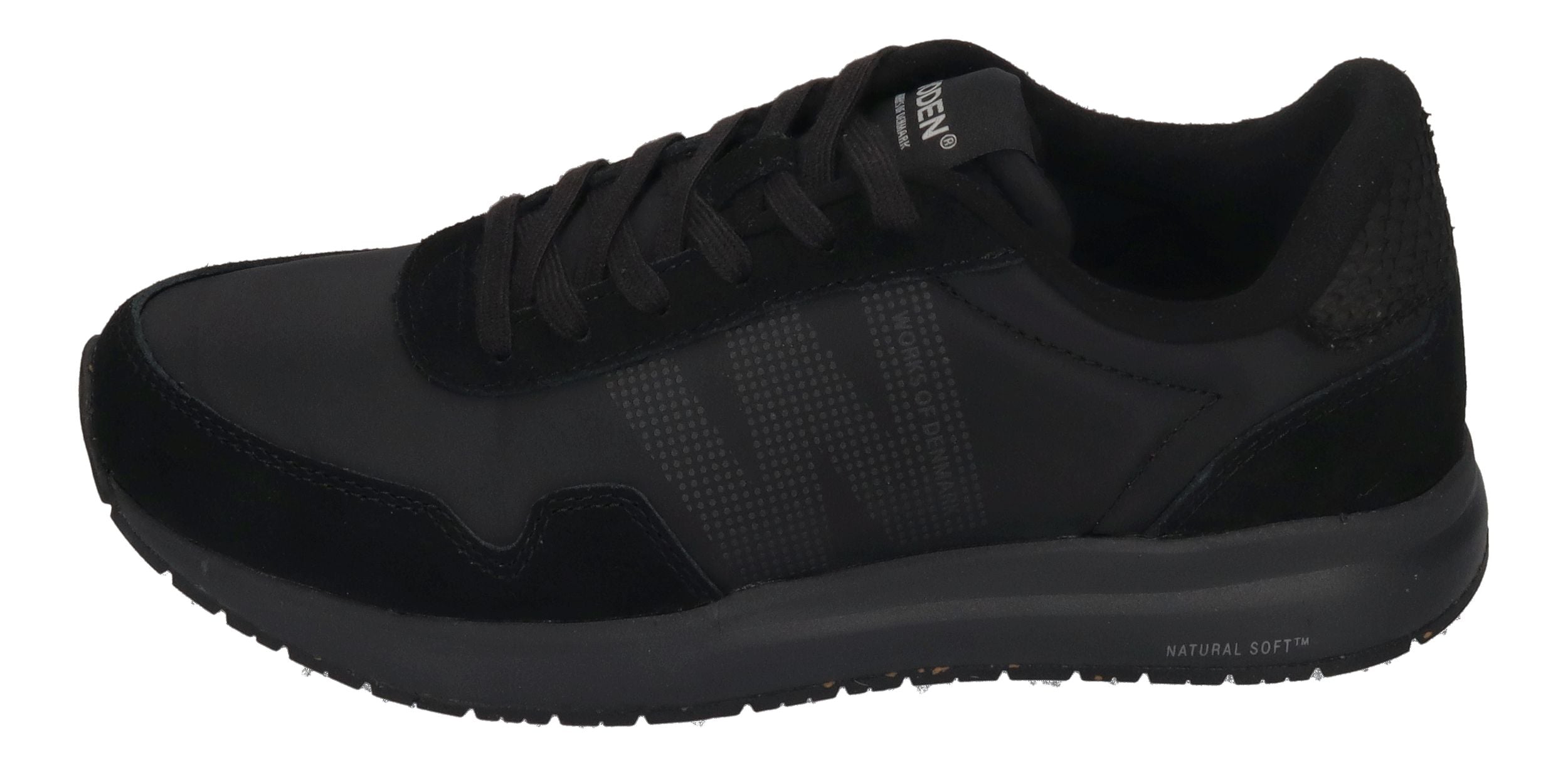 WODEN Damensneakers NORA NATURAL SOFT WL594 black