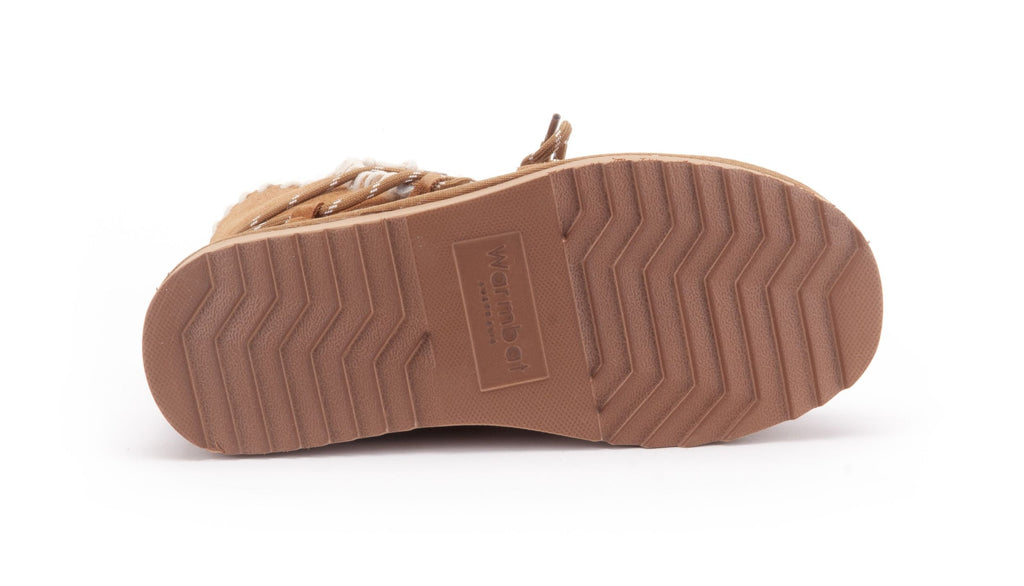 WARMBAT Damenstiefel Boot WATURRA cognac