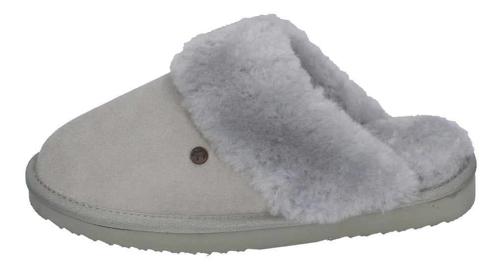 WARMBAT Damenschuhe Hausschuhe FLURRY SUEDE - ice blue-1
