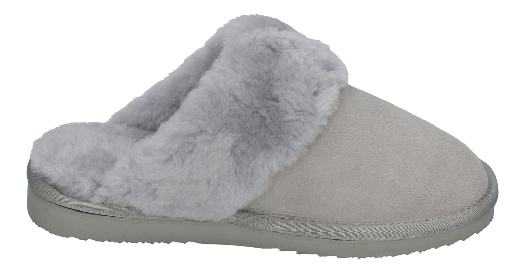 WARMBAT Damenschuhe Hausschuhe FLURRY SUEDE - ice blue-3