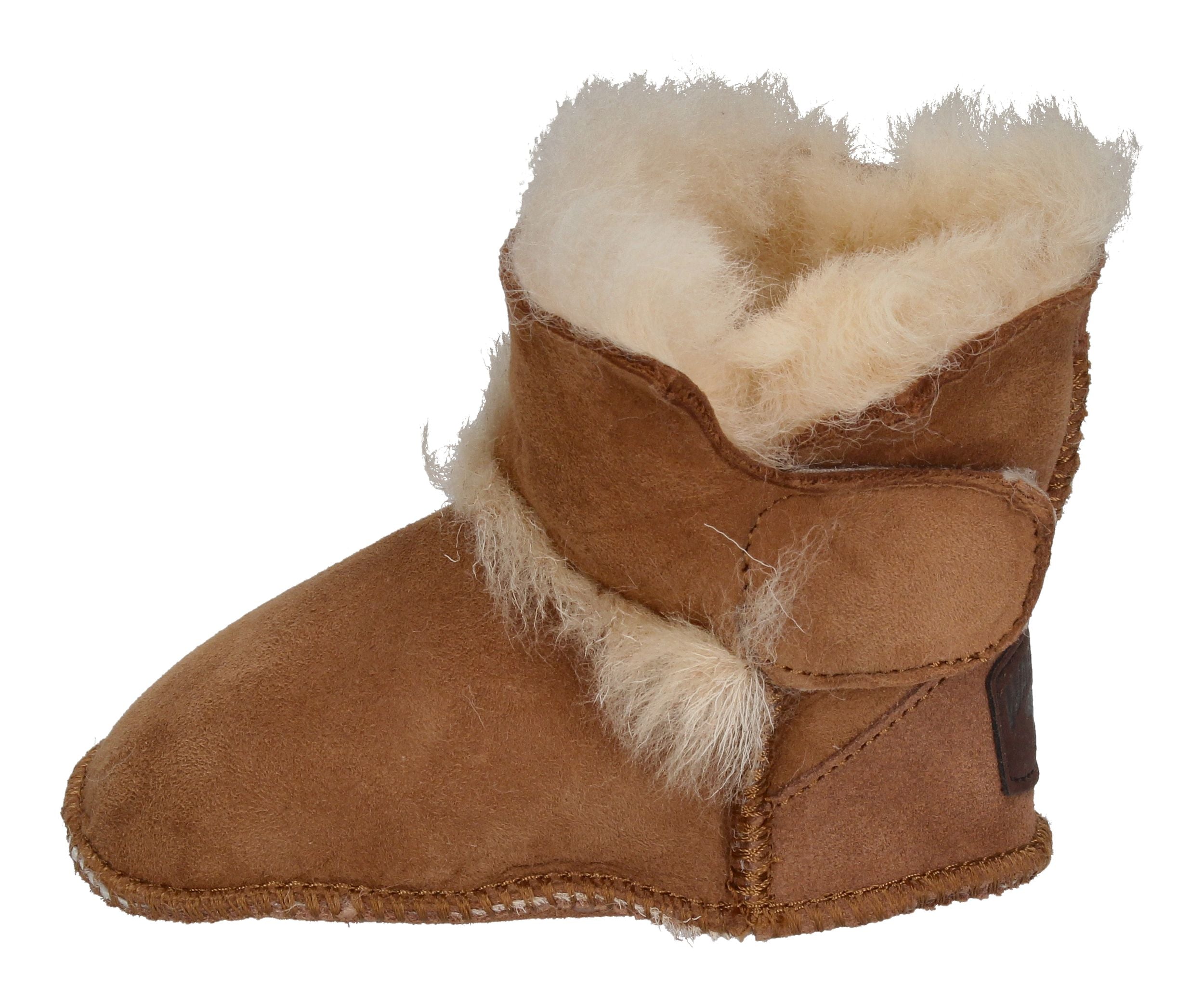 WARMBAT Babyschuhe Schaffell - HAY BABY BOOTIE cognac-1