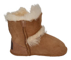 WARMBAT Babyschuhe Schaffell - HAY BABY BOOTIE cognac-3