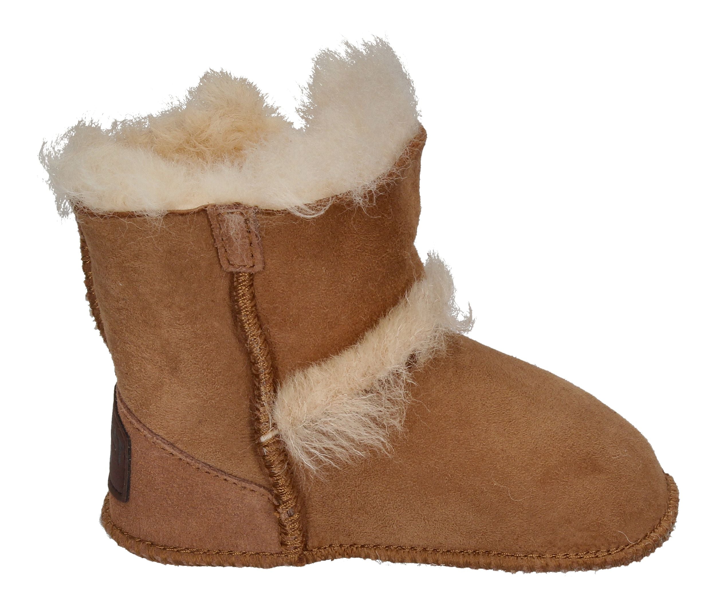 WARMBAT Babyschuhe Schaffell - HAY BABY BOOTIE cognac-3
