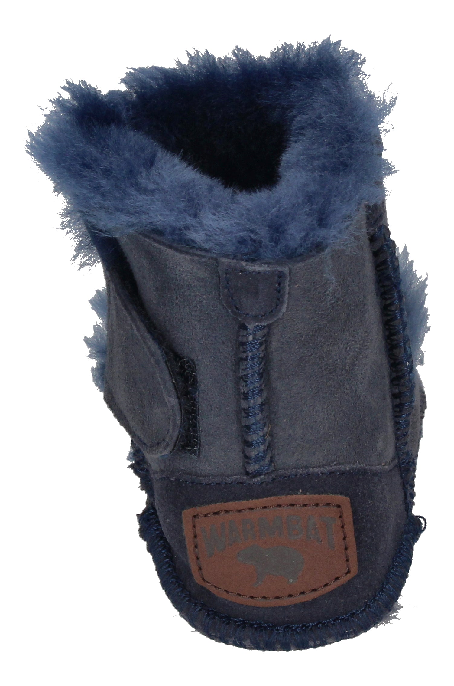 WARMBAT Babyschuhe Schaffell - HAY BABY BOOTIE - navy-4