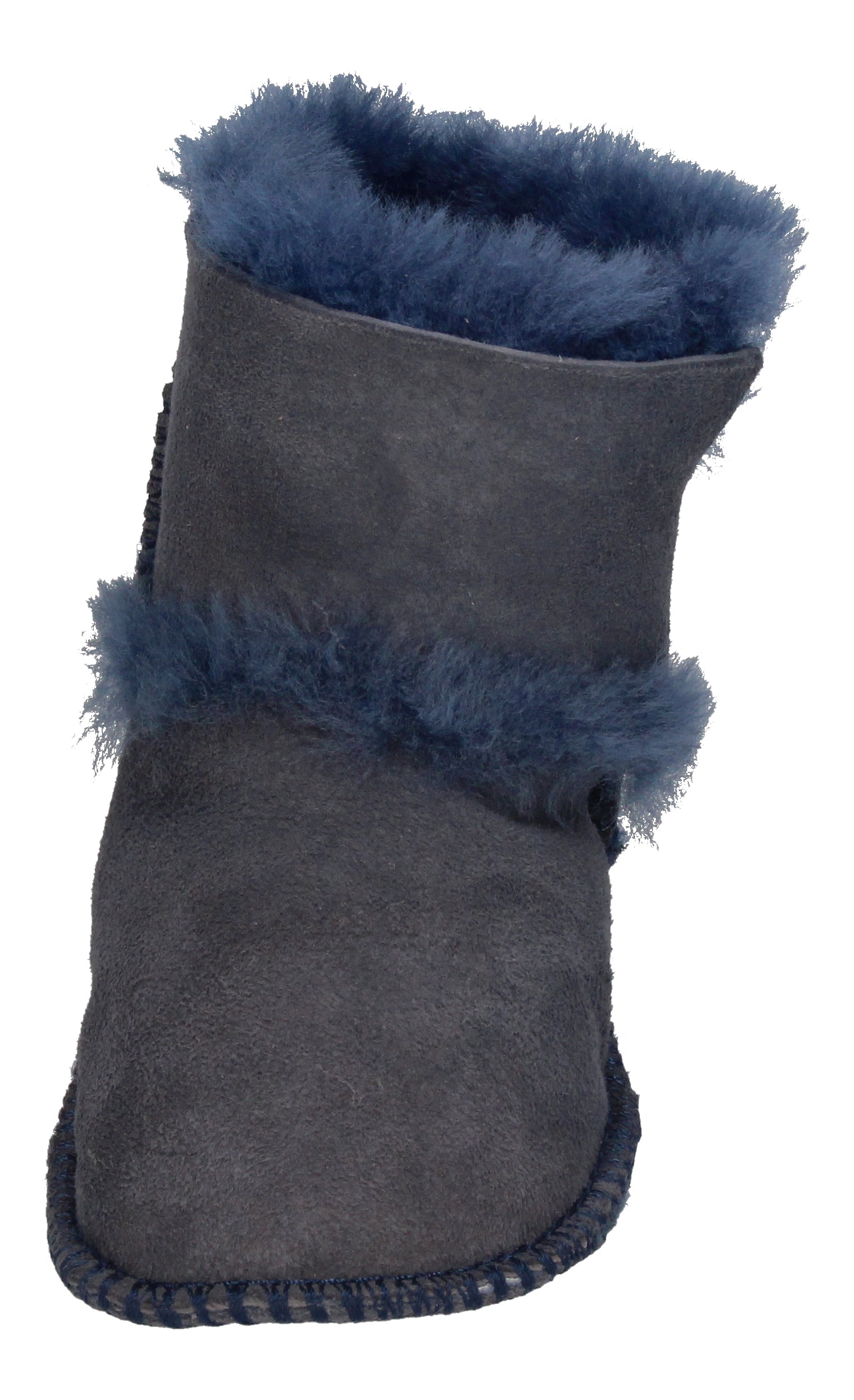 WARMBAT Babyschuhe Schaffell - HAY BABY BOOTIE - navy-2