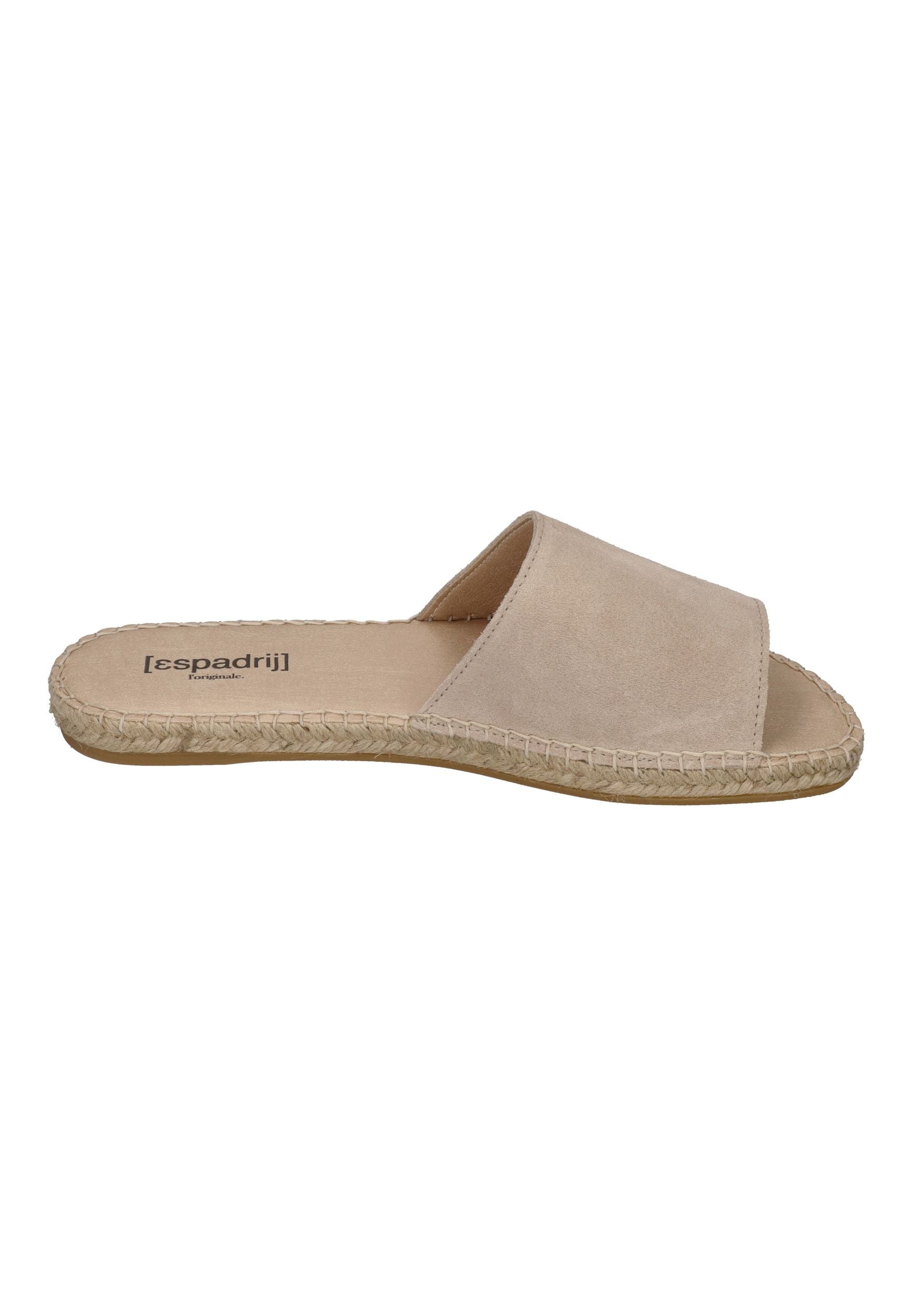 ESPADRIJ L'ORIGINALE Pantolette - PLAGE VELOUR - beige