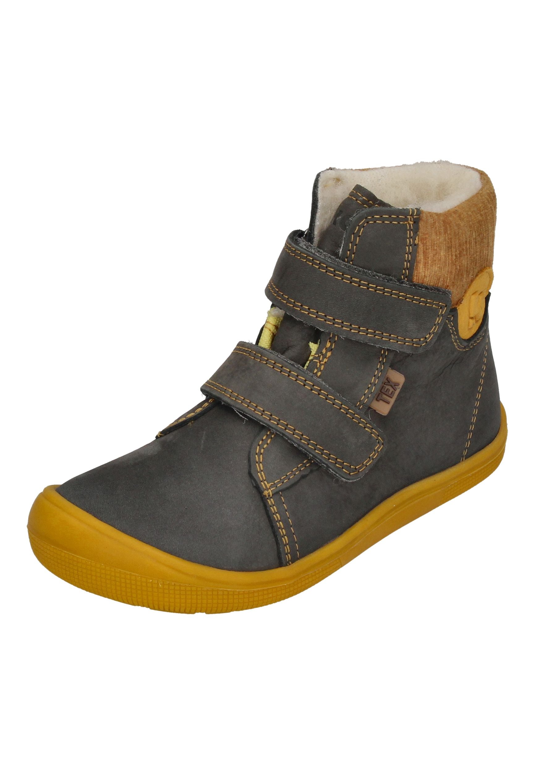 KOEL Barefoot Kinderstiefel - DEAN WOOL - dark grey