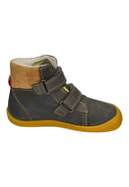 KOEL Barefoot Kinderstiefel - DEAN WOOL - dark grey
