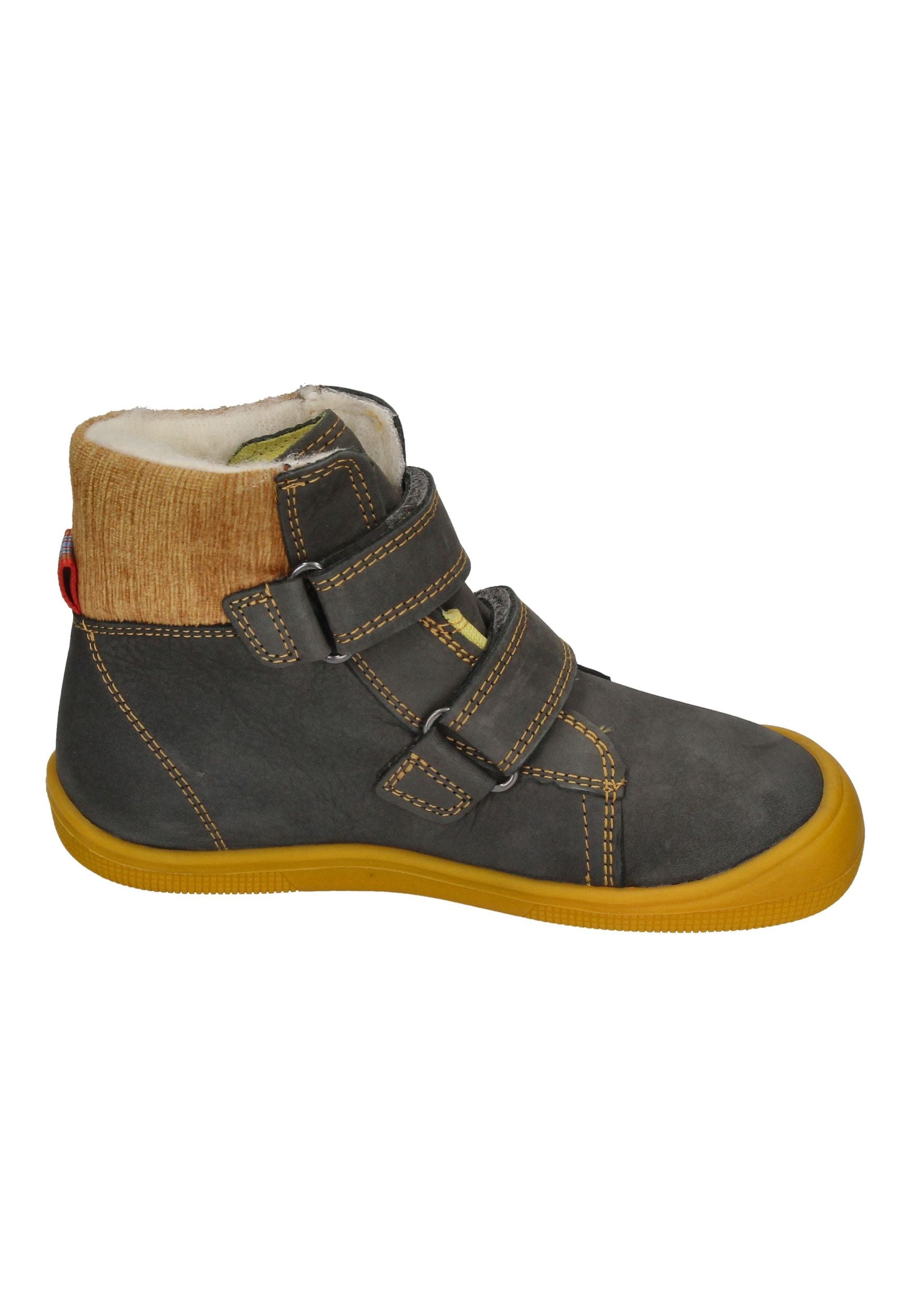 KOEL Barefoot Kinderstiefel - DEAN WOOL - dark grey