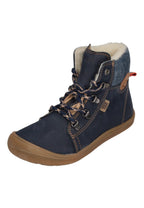 KOEL Barefoot Kinderstiefel - DEEMER WOOL - navy