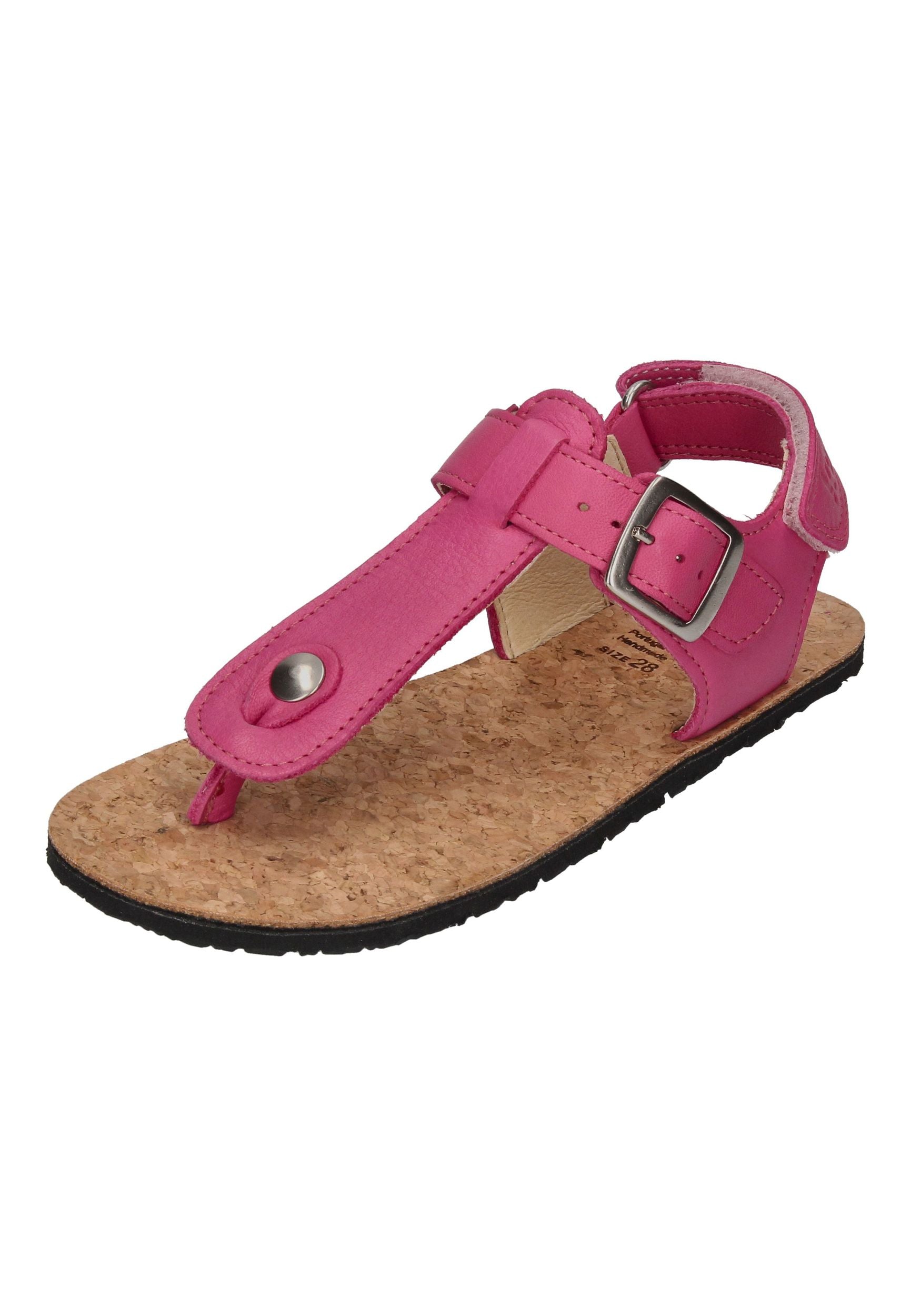 KOEL Barefoot - Kinder Sandalen - ABRIANA NAPPA fuchsia