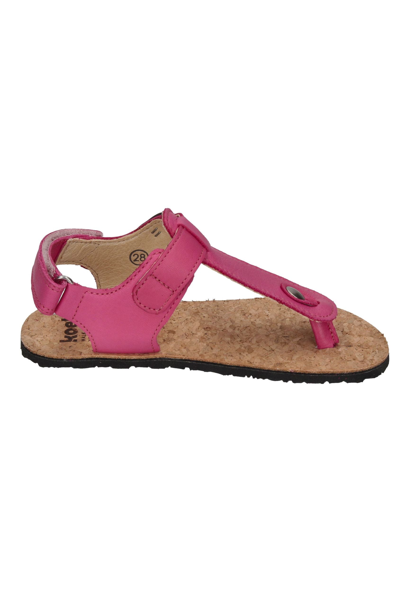 KOEL Barefoot - Teenager Sandalen - ABRIANA NAPPA fuchsia-3Z
