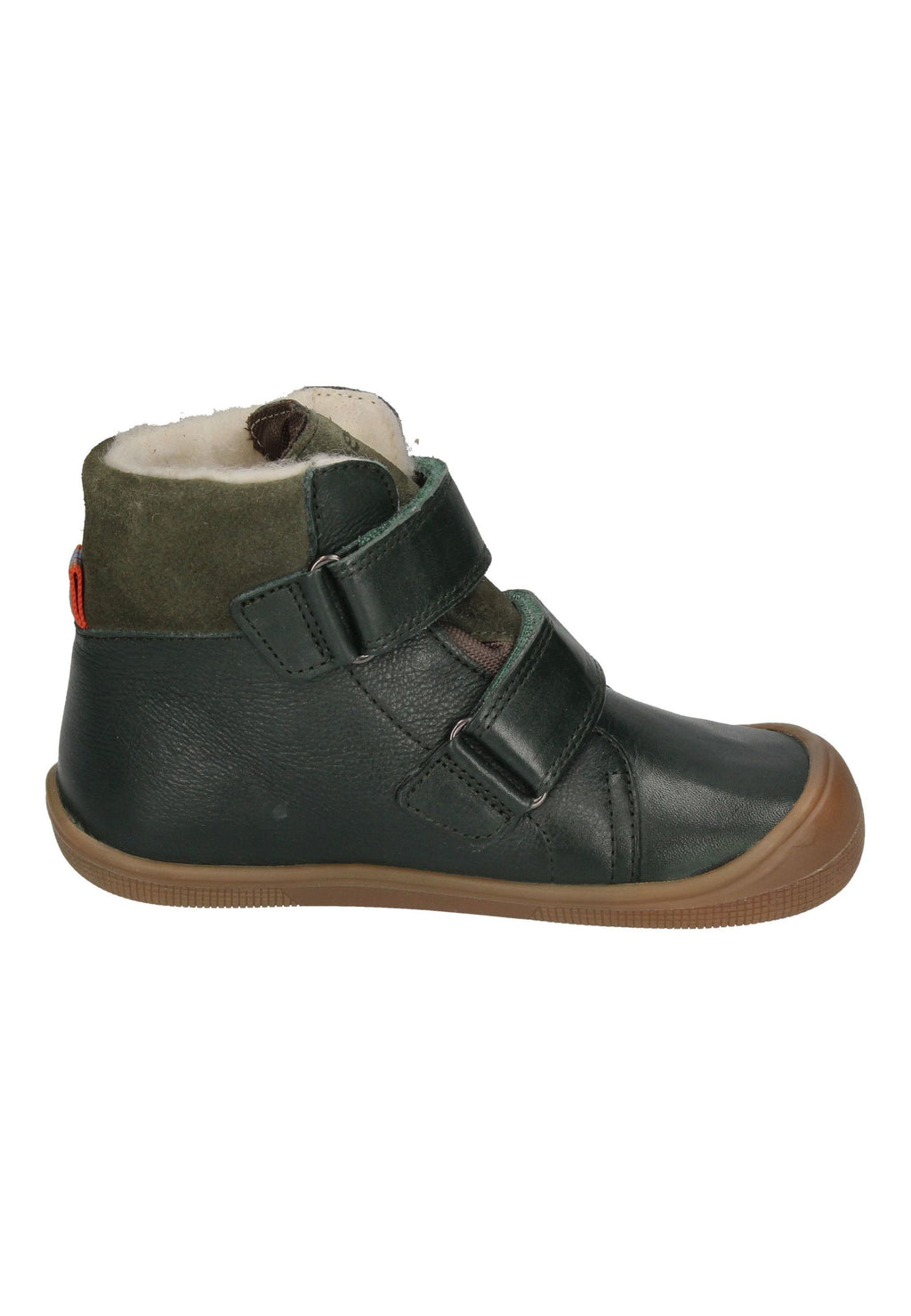 KOEL Barefoot Kinderstiefel - EMIL NAPA WOOL - green