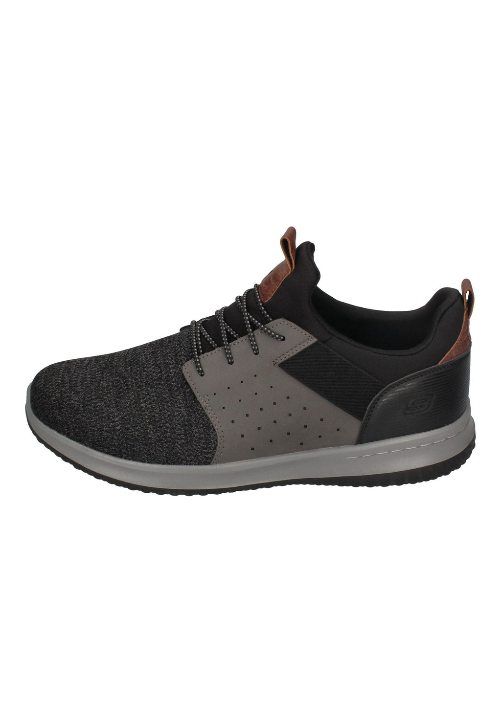 SKECHERS in Übergröße - DELSON CAMBEN 65474 - BKGY-0Z