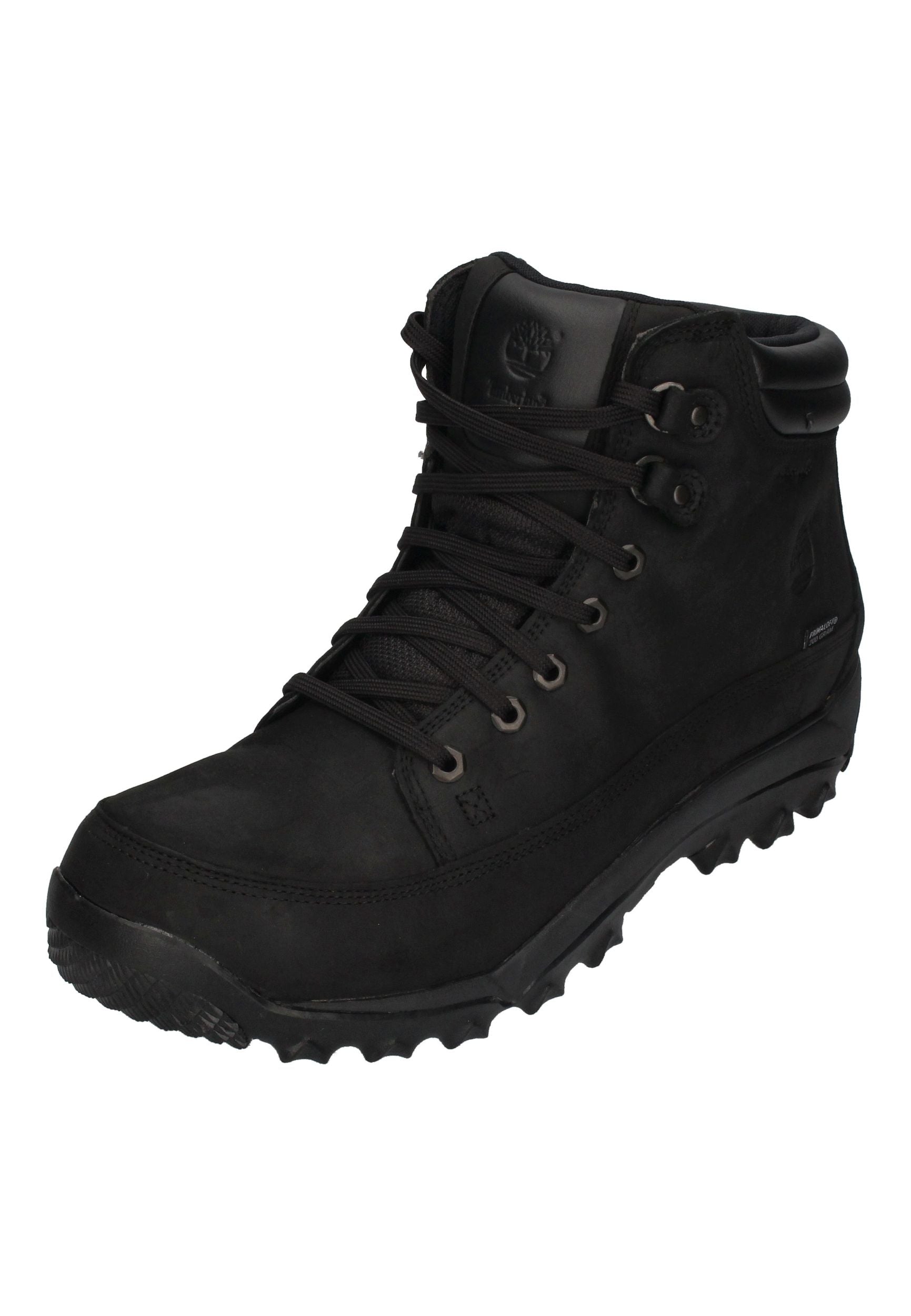 TIMBERLAND in Übergröße RIME RIDGE MID LACE UP black