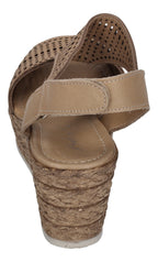 ANDREA CONTI Damen Sandaletten - 1983603-066 - taupe-4