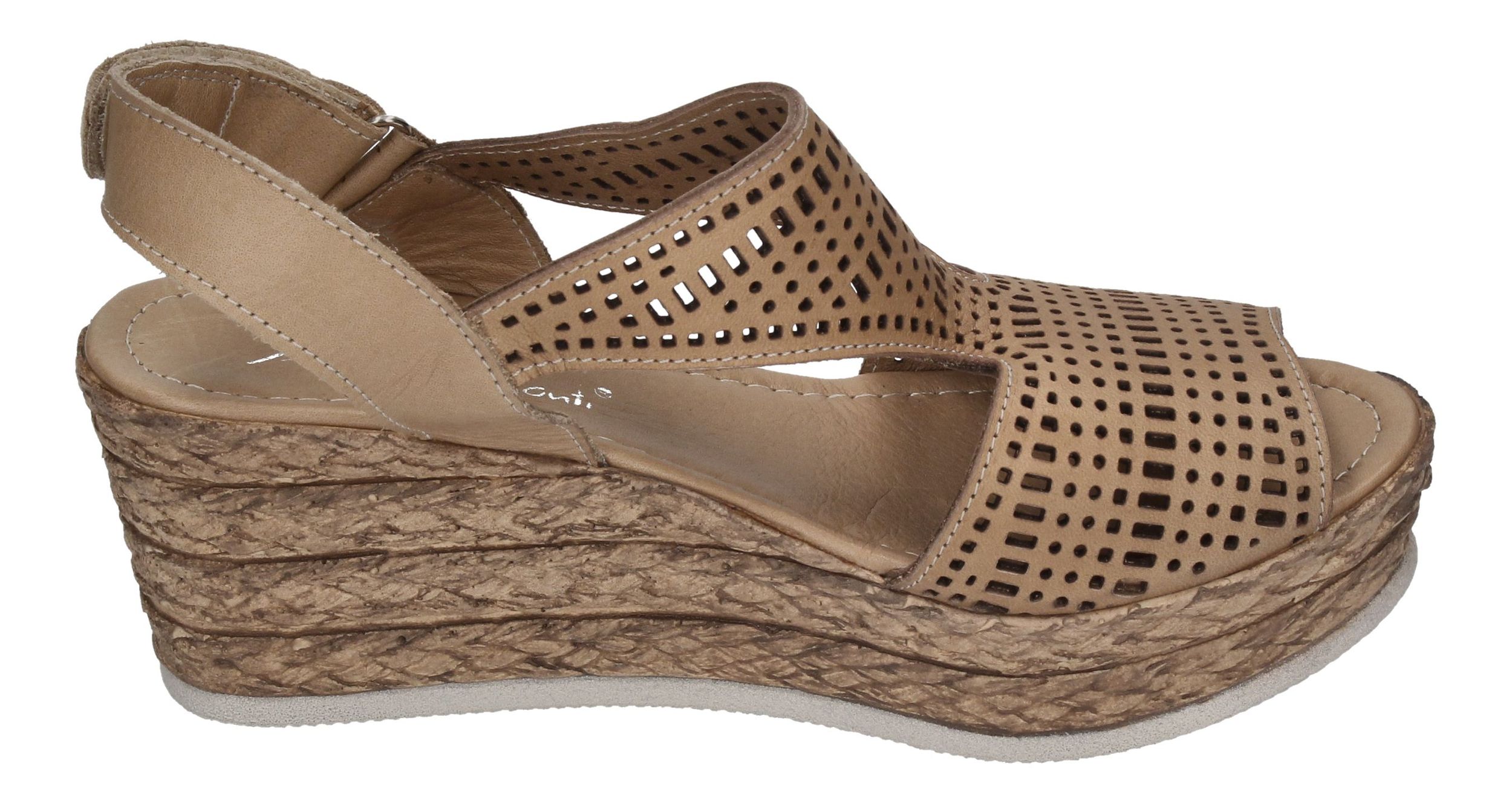 ANDREA CONTI Damen Sandaletten - 1983603-066 - taupe-3