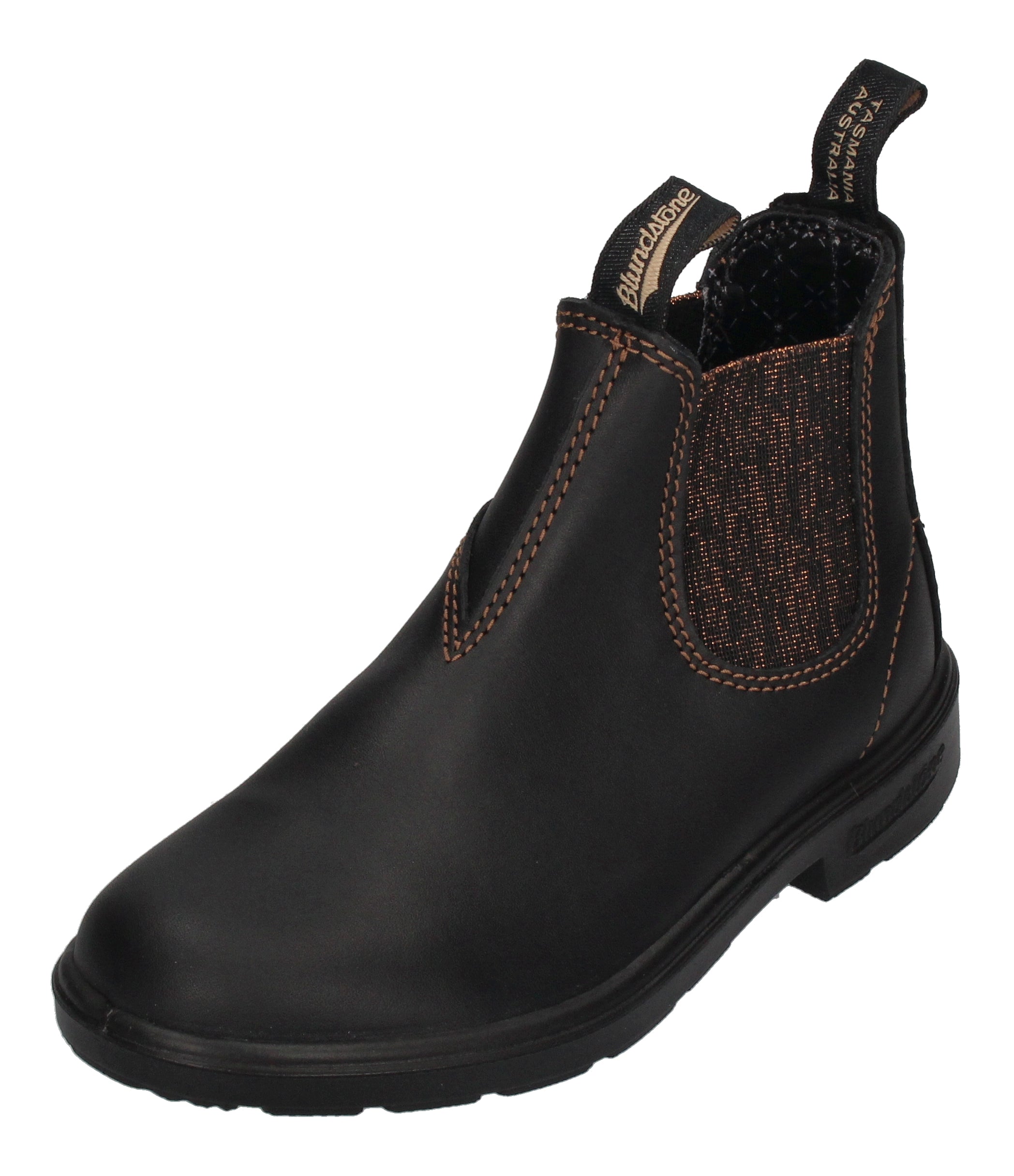 BLUNDSTONE Kinderschuhe Boots 1992 black bronze glitter-0