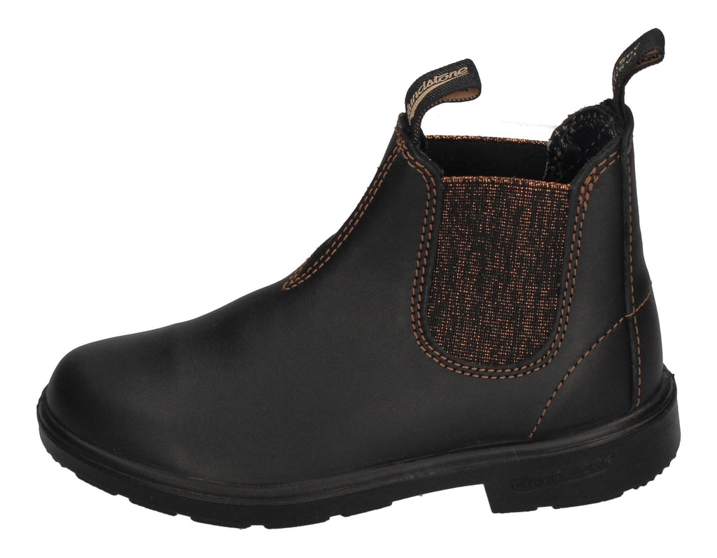BLUNDSTONE Kinderschuhe Boots 1992 black bronze glitter-1