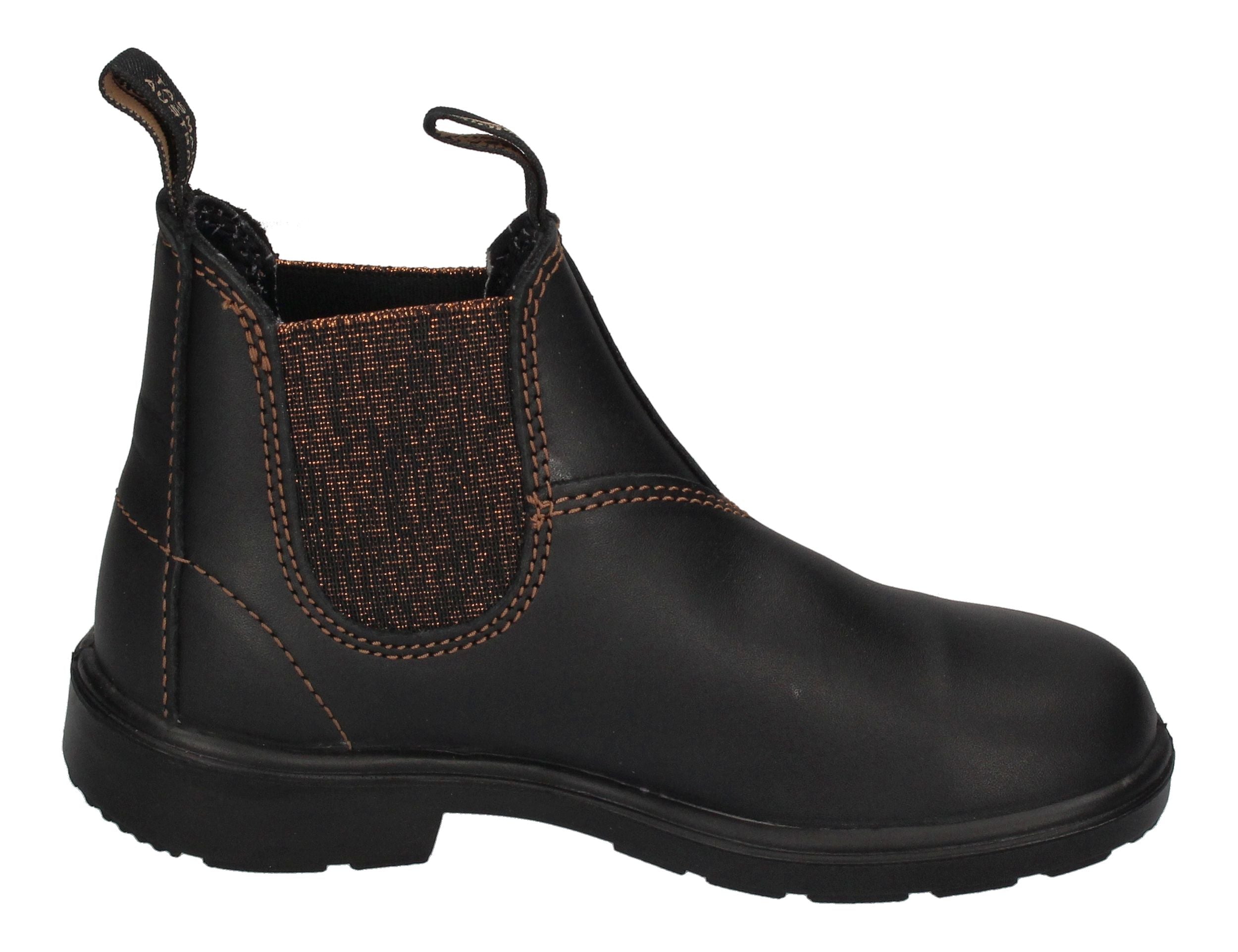 BLUNDSTONE Kinderschuhe Boots 1992 black bronze glitter-3