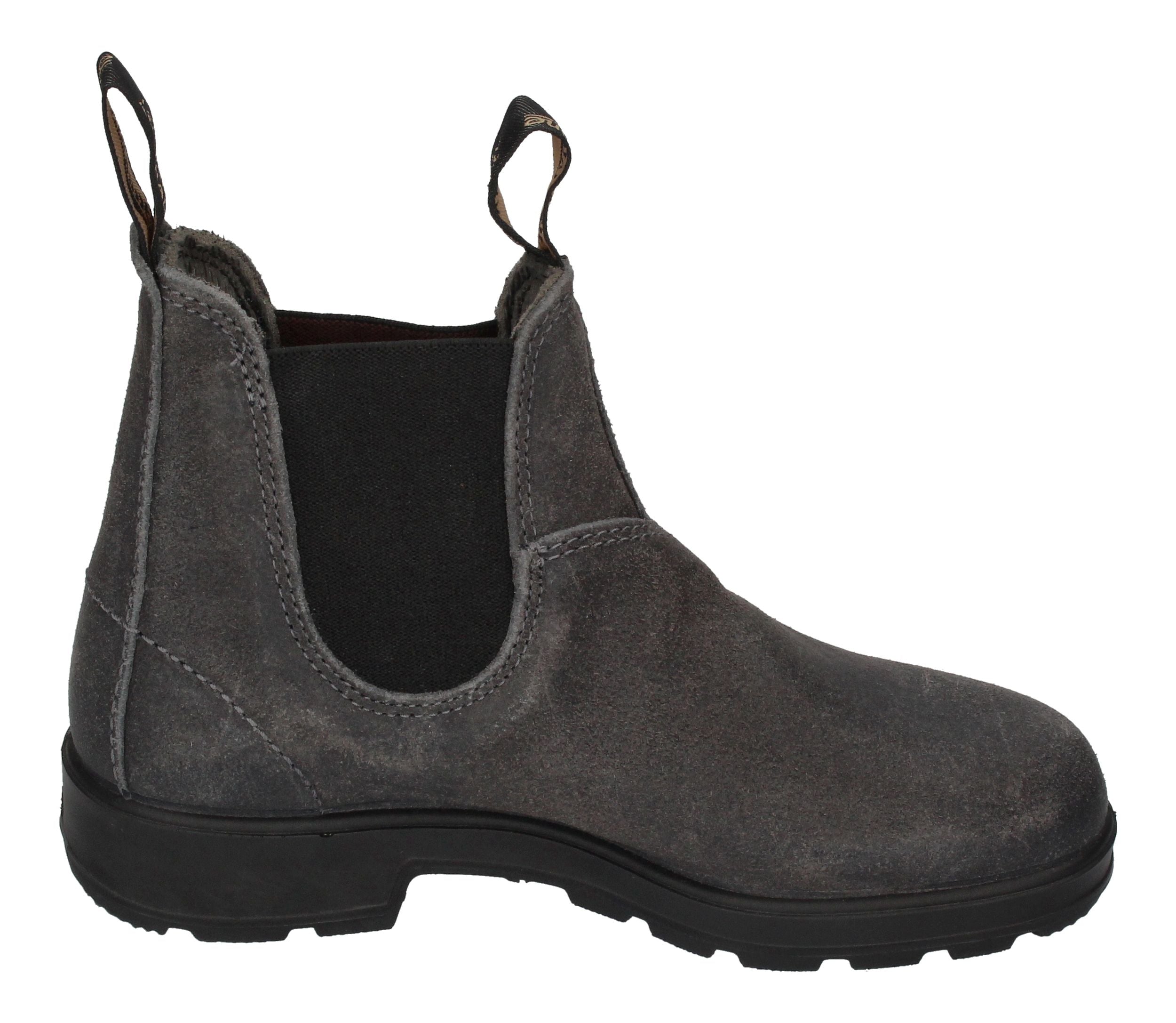 BLUNDSTONE Boots Original 500 Series 1910 steel grey wax suede